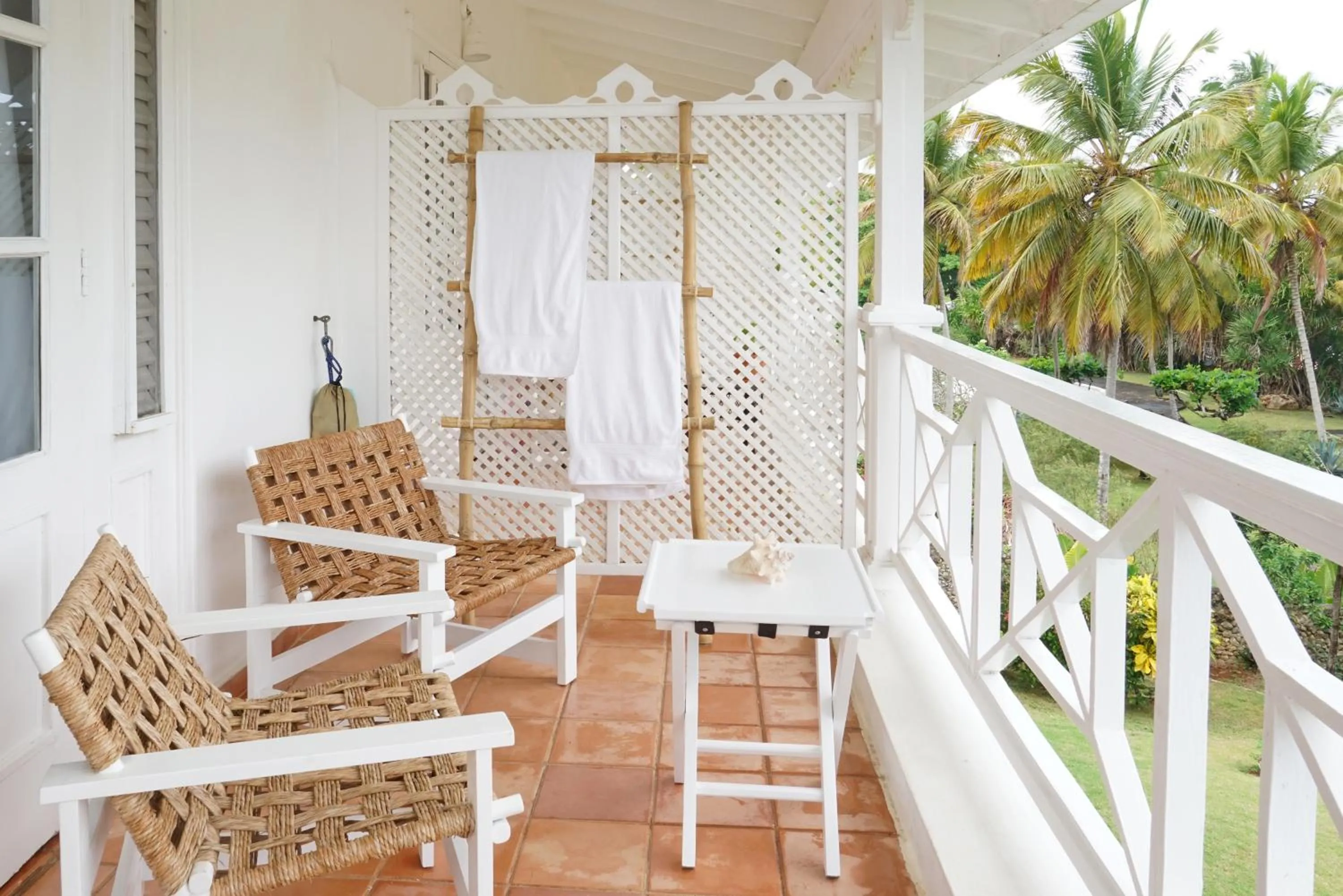 Double Room with Two Double Beds - single occupancy in Hotel TODOBLANCO, Las Galeras, SAMANA