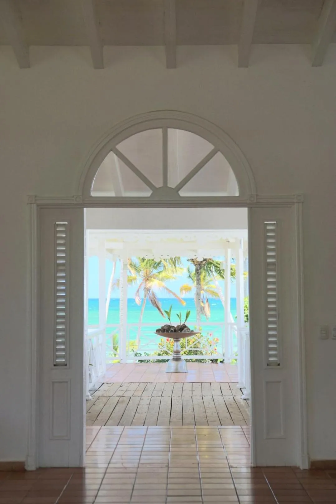 View (from property/room) in Hotel TODOBLANCO, Las Galeras, SAMANA