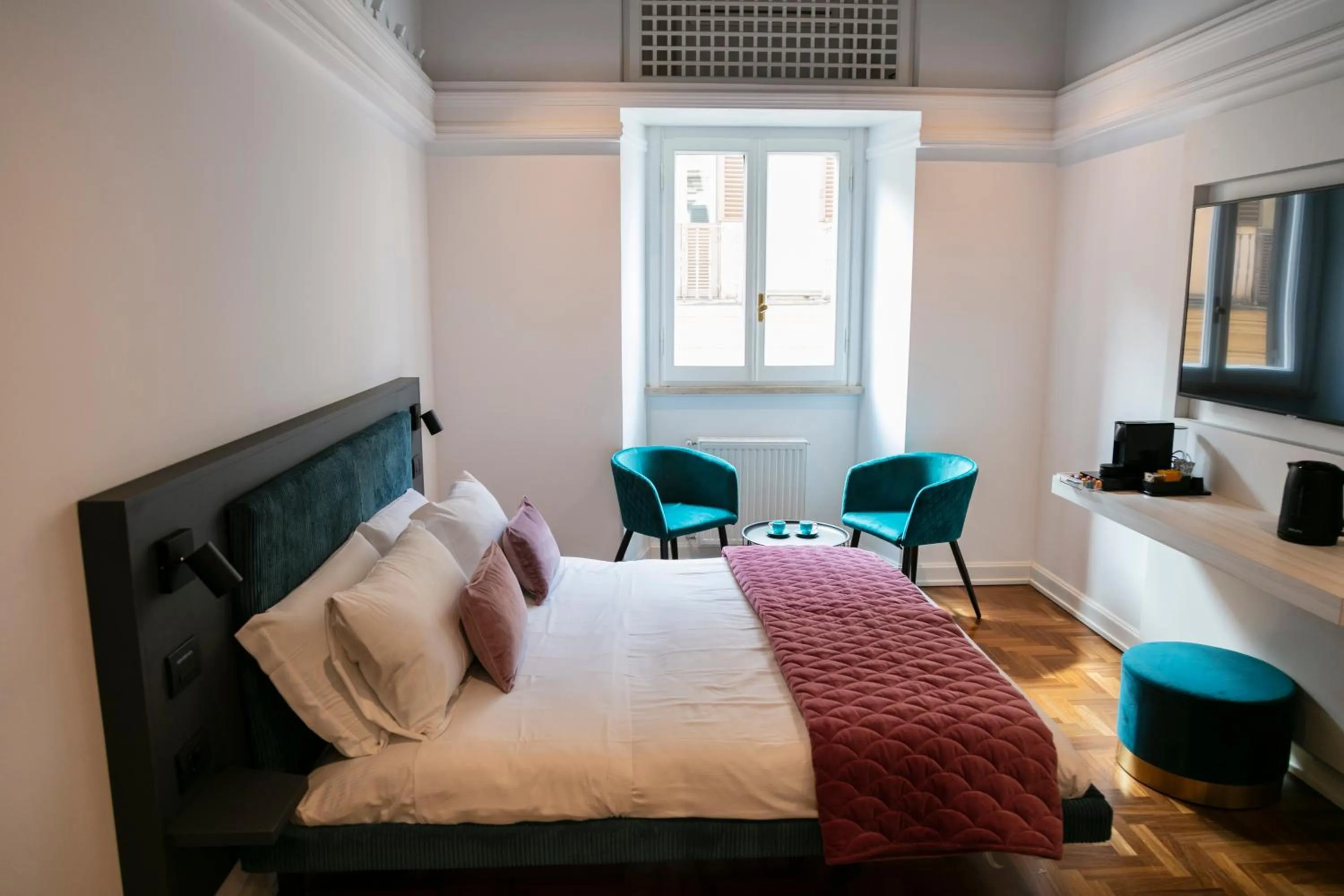 Bed in Hadrianus Temple Suites - The Venue Collection