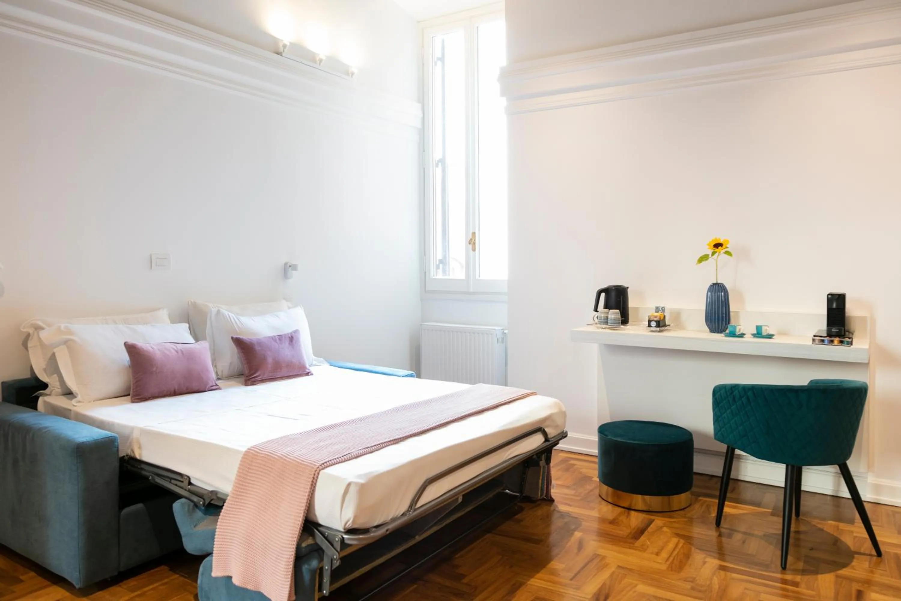 Bed in Hadrianus Temple Suites - The Venue Collection