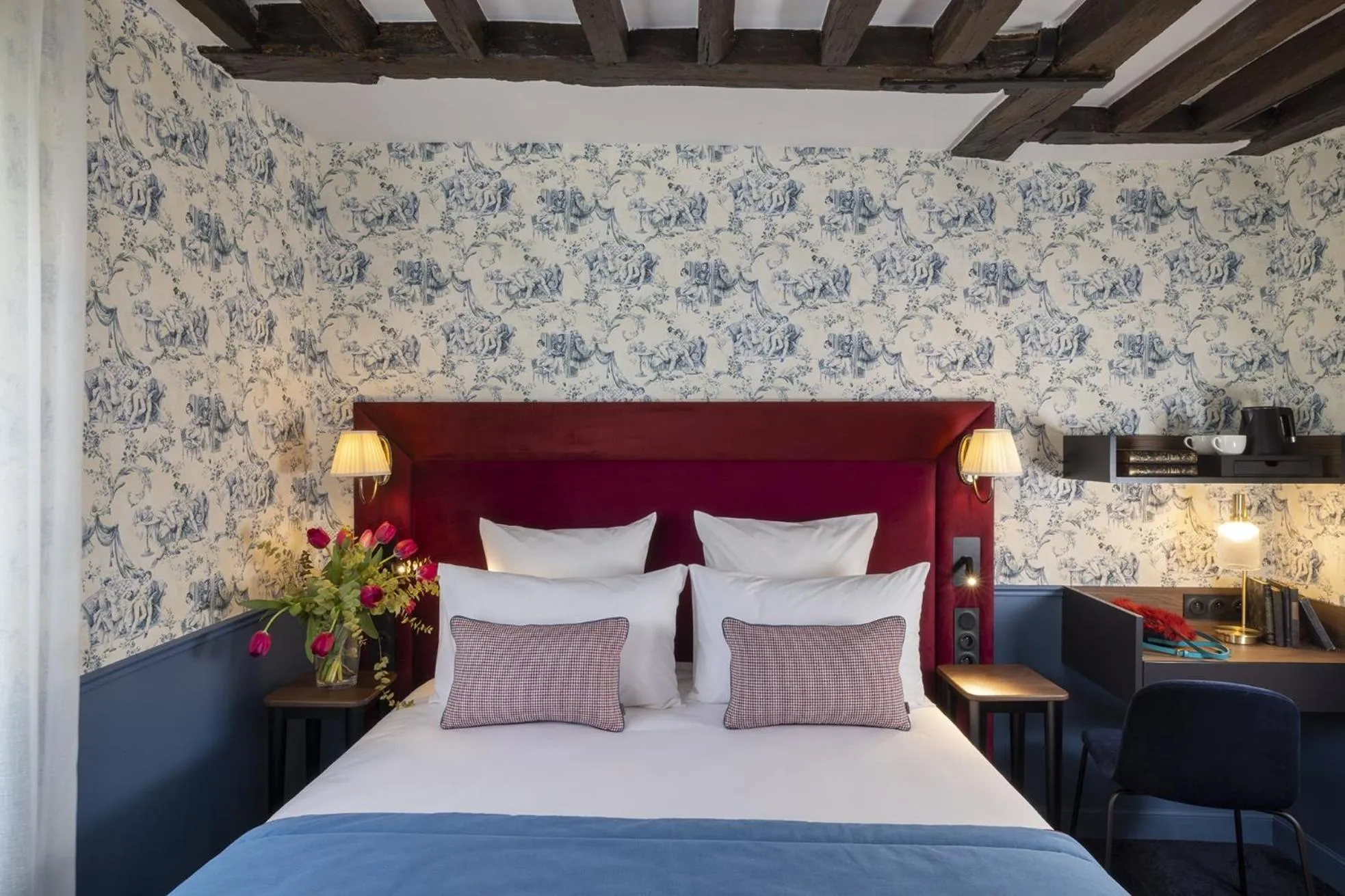 Bedroom, Bed in Hotel Louis II