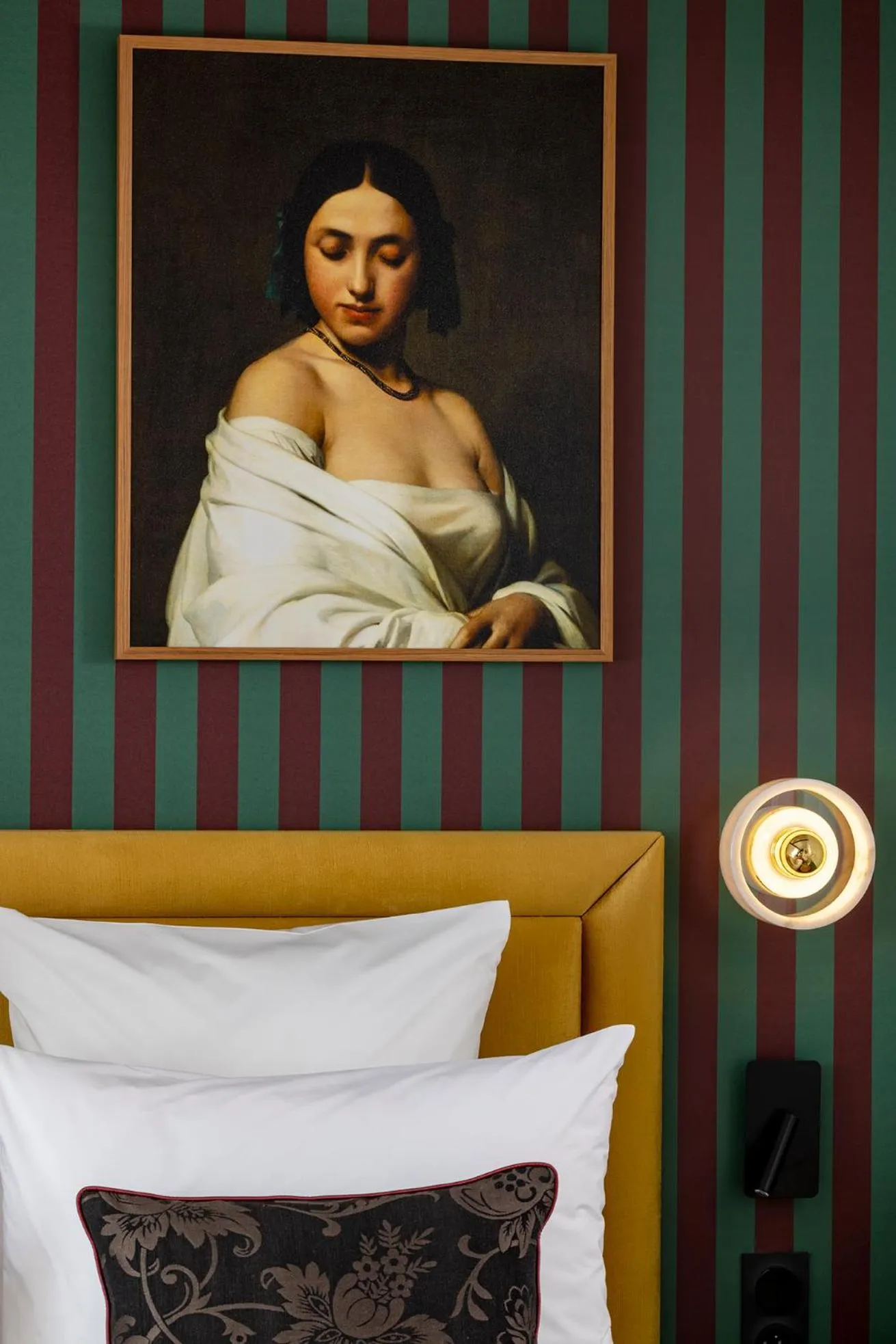 Bedroom in Hotel Louis II