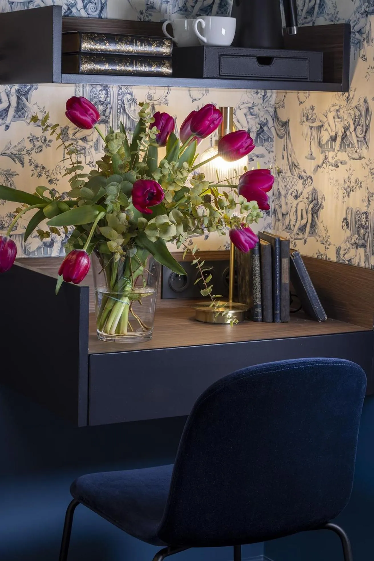 Bedroom in Hotel Louis II