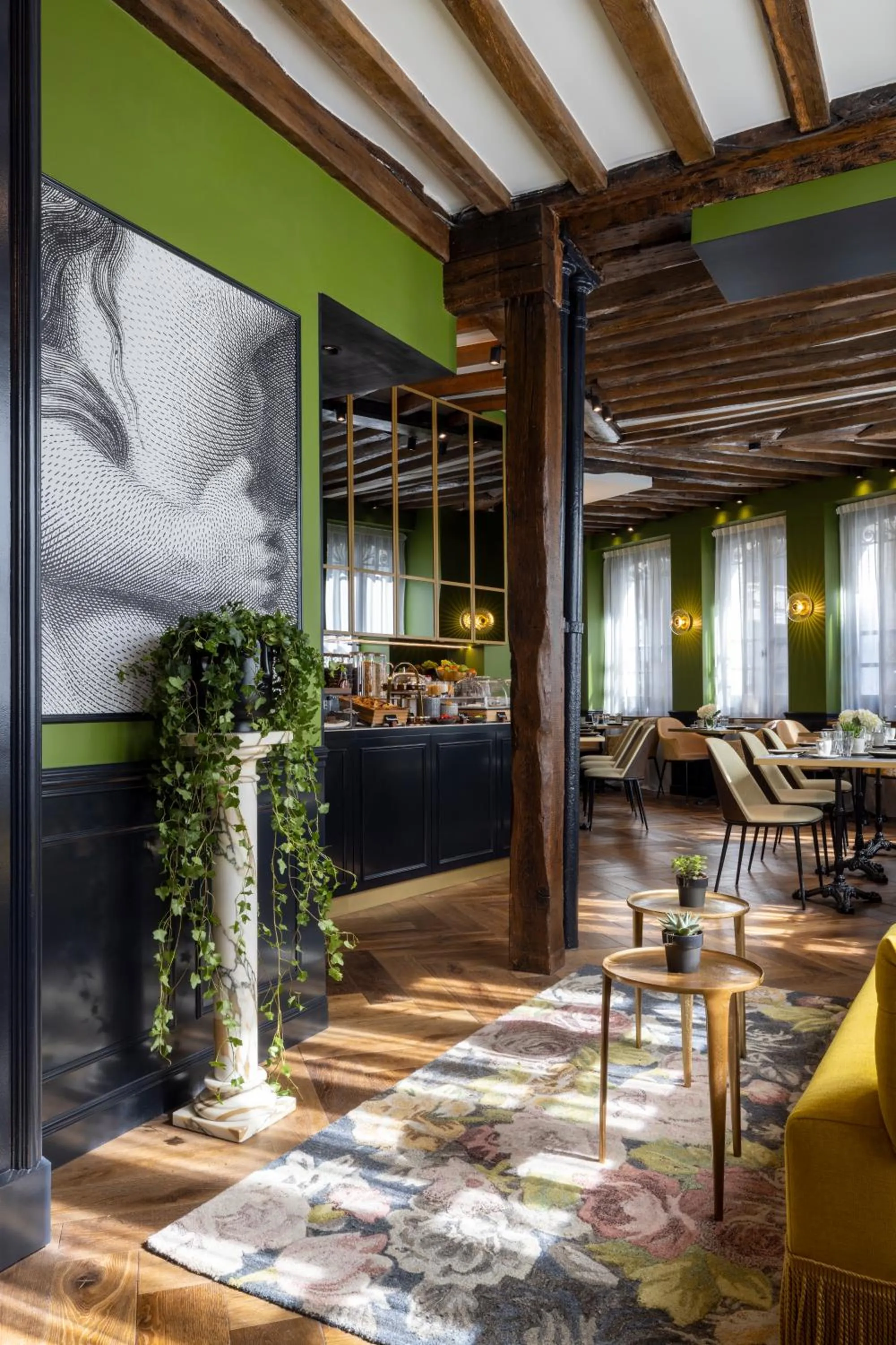 Lobby or reception in Hotel Louis II