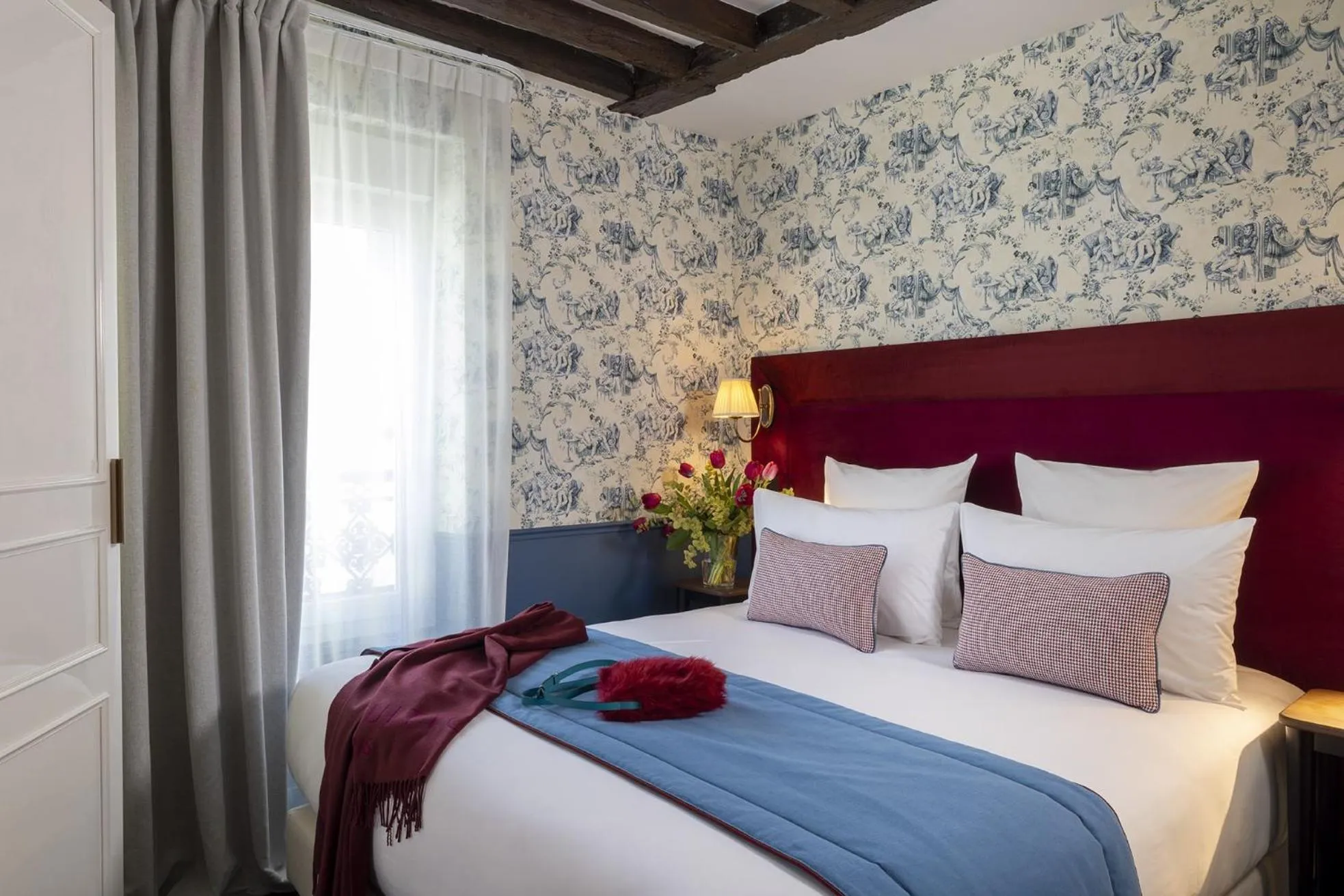 Bedroom, Bed in Hotel Louis II