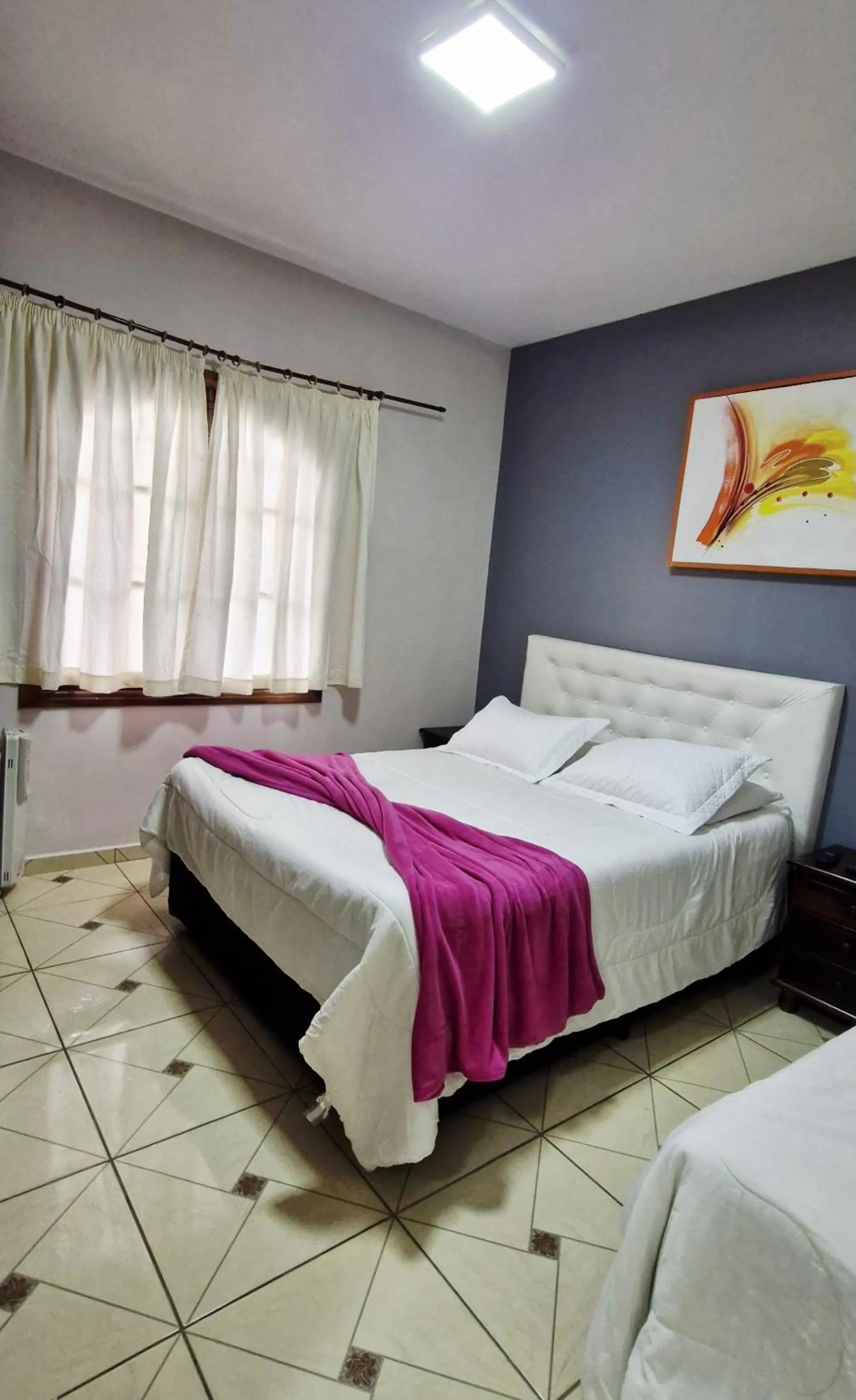 Bed in Pousada da Lua