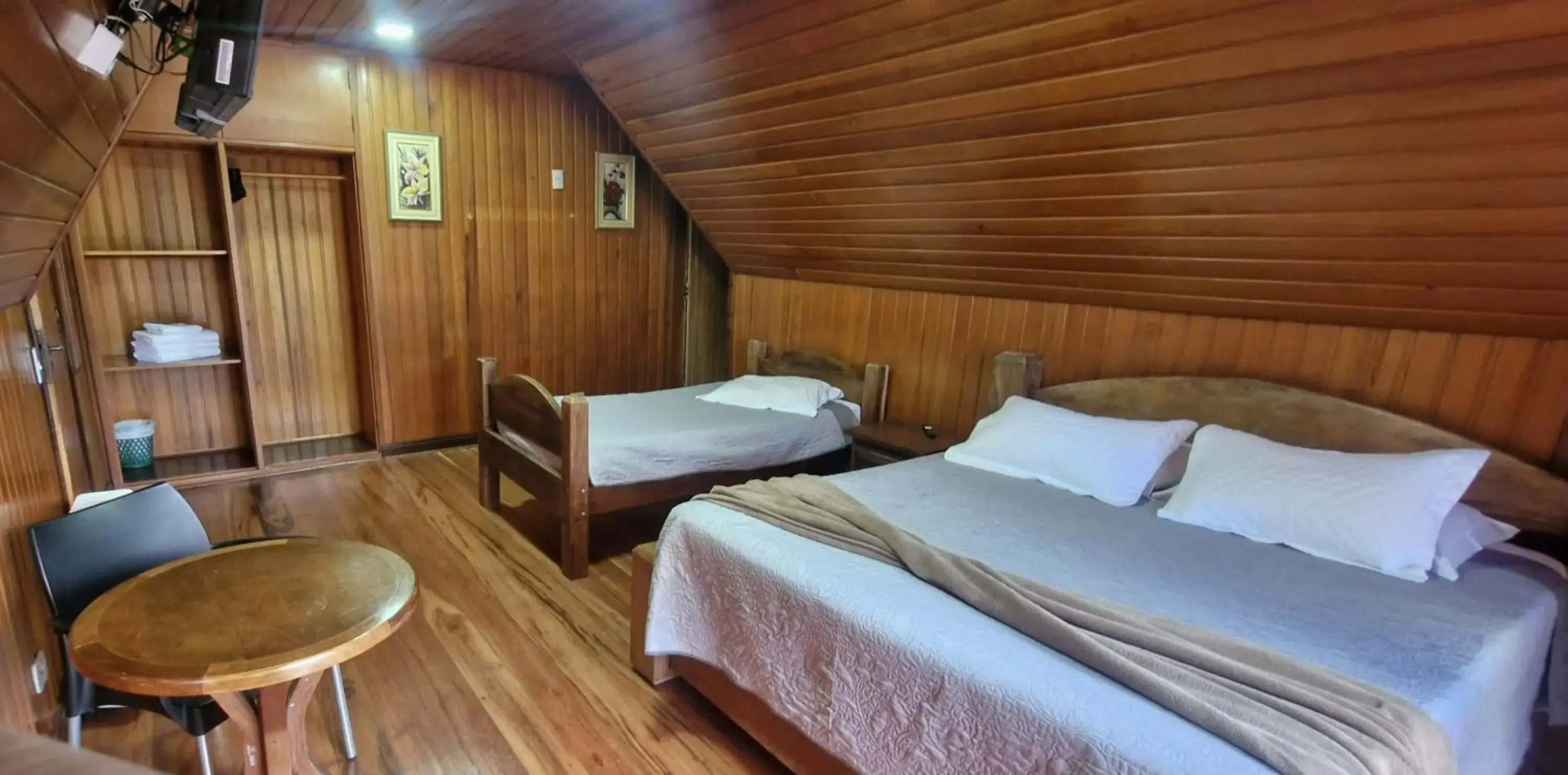 Triple Room with Balcony in Pousada da Lua Triple Room with Balcony in Pousada da Lua