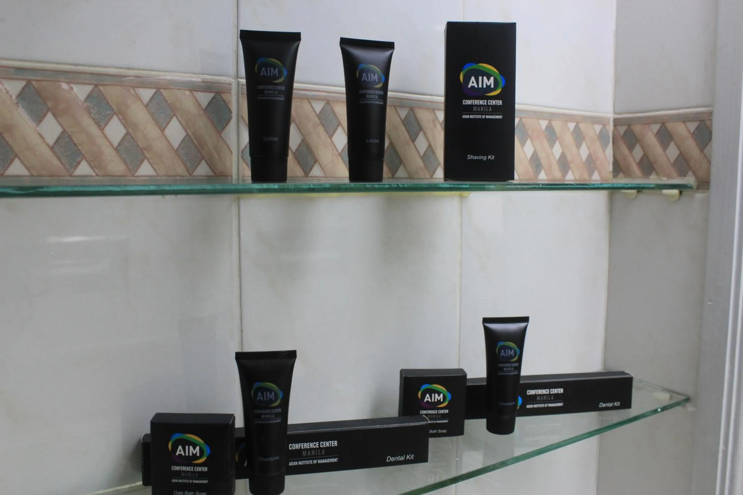 Bathroom in AIM Conference Center