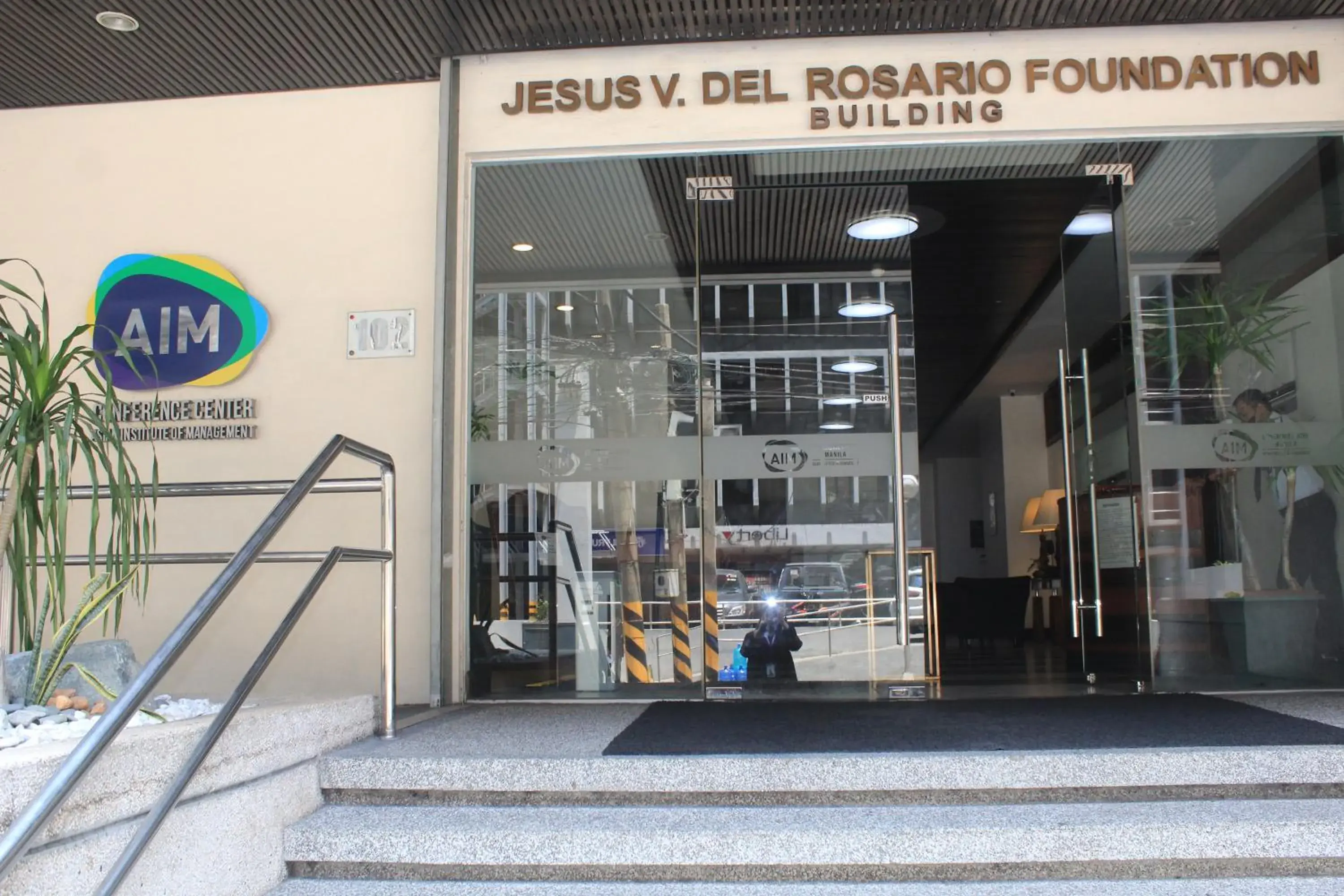 Property building in AIM Conference Center Property building in AIM Conference Center