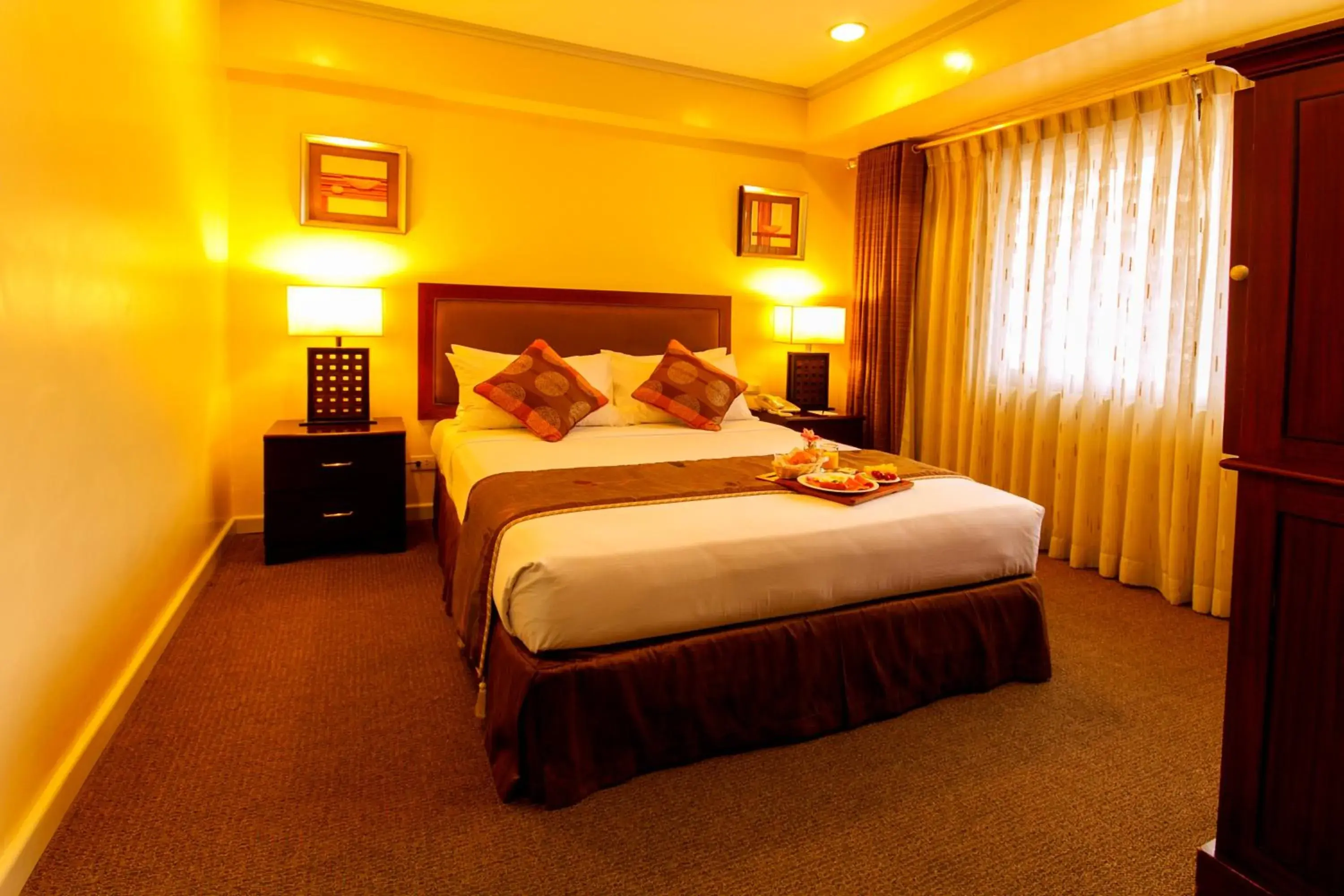 Bed in AIM Conference Center Bed in AIM Conference Center