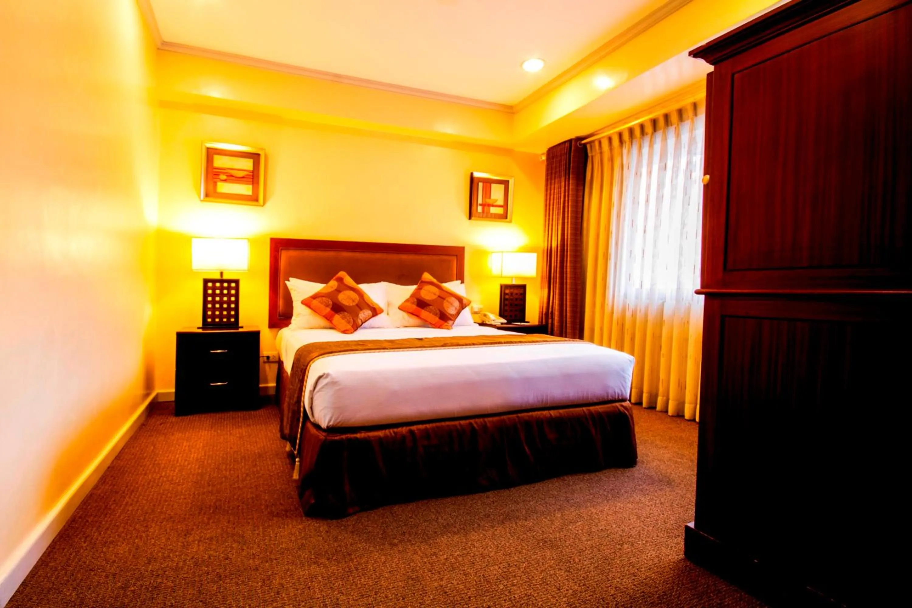 Bed in AIM Conference Center