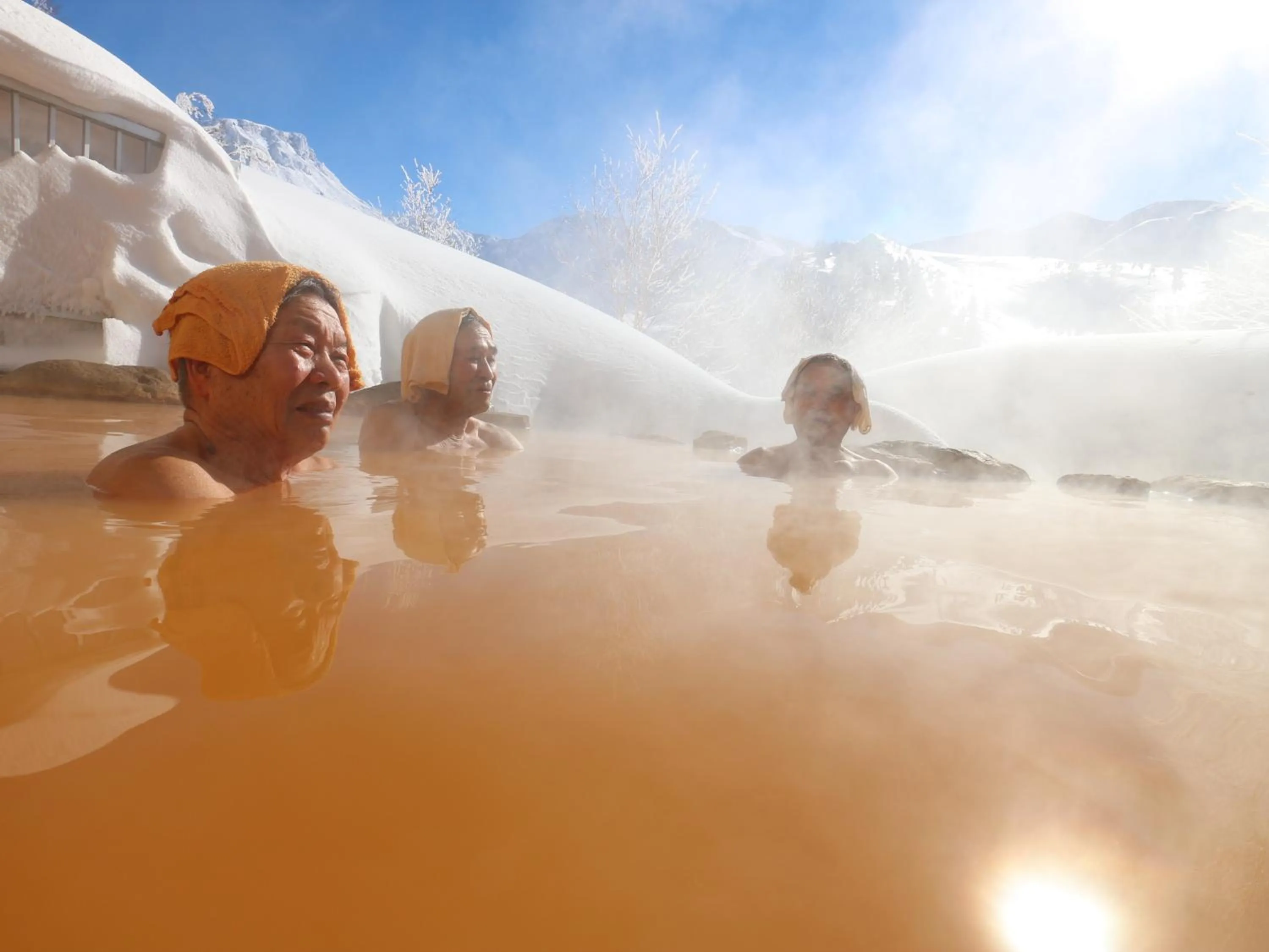 Open Air Bath in Ryounkaku