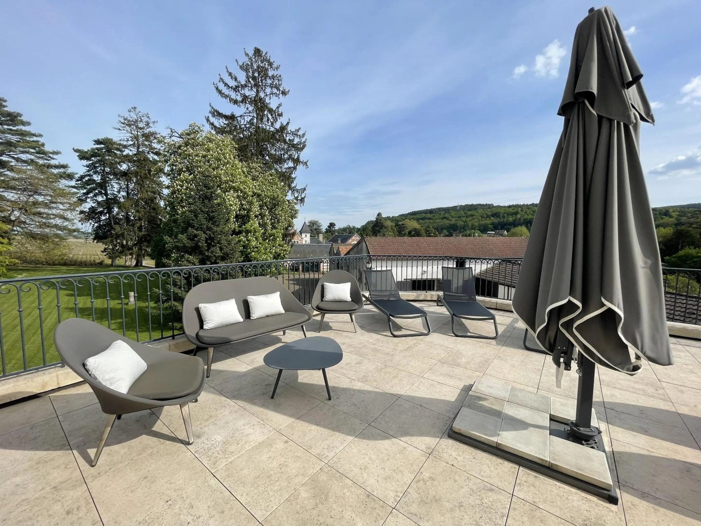 Patio in Manoir de Villamont