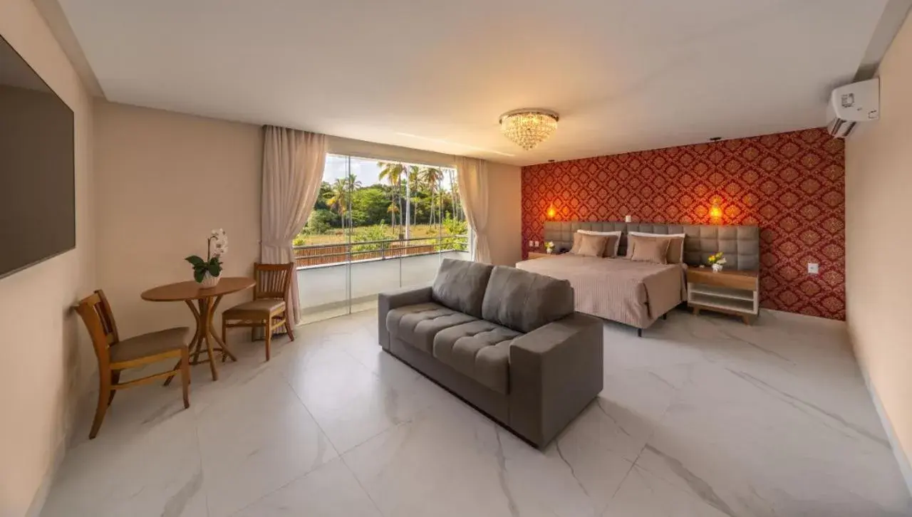 Bed in SunBahia Praia Hotel Bed in SunBahia Praia Hotel