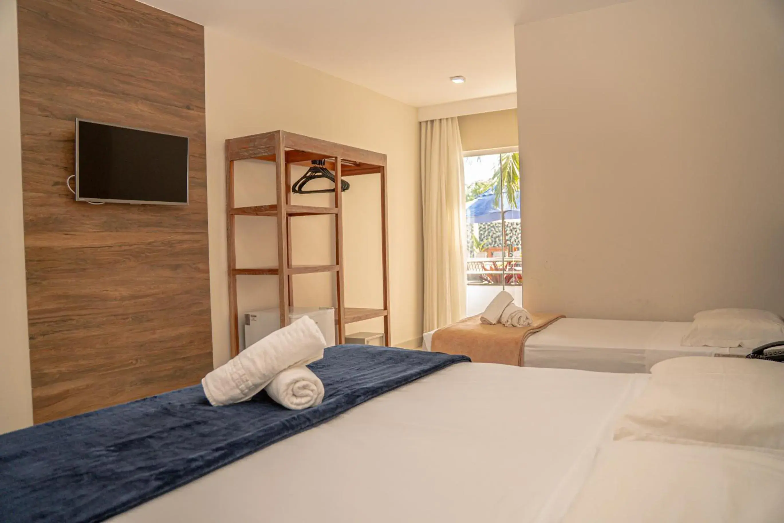 Bed in SunBahia Praia Hotel Bed in SunBahia Praia Hotel