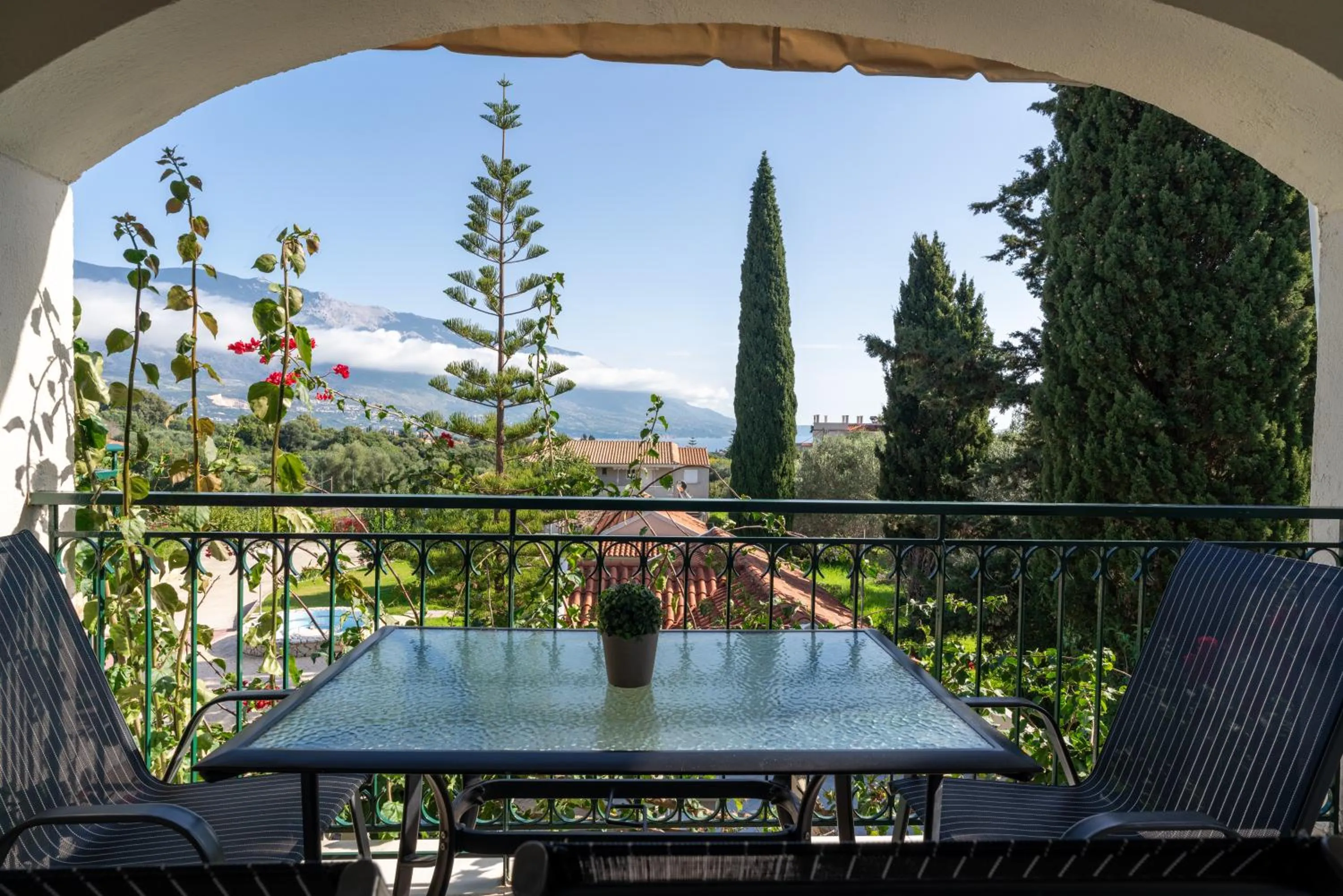 Balcony/Terrace in Residence Poseidon