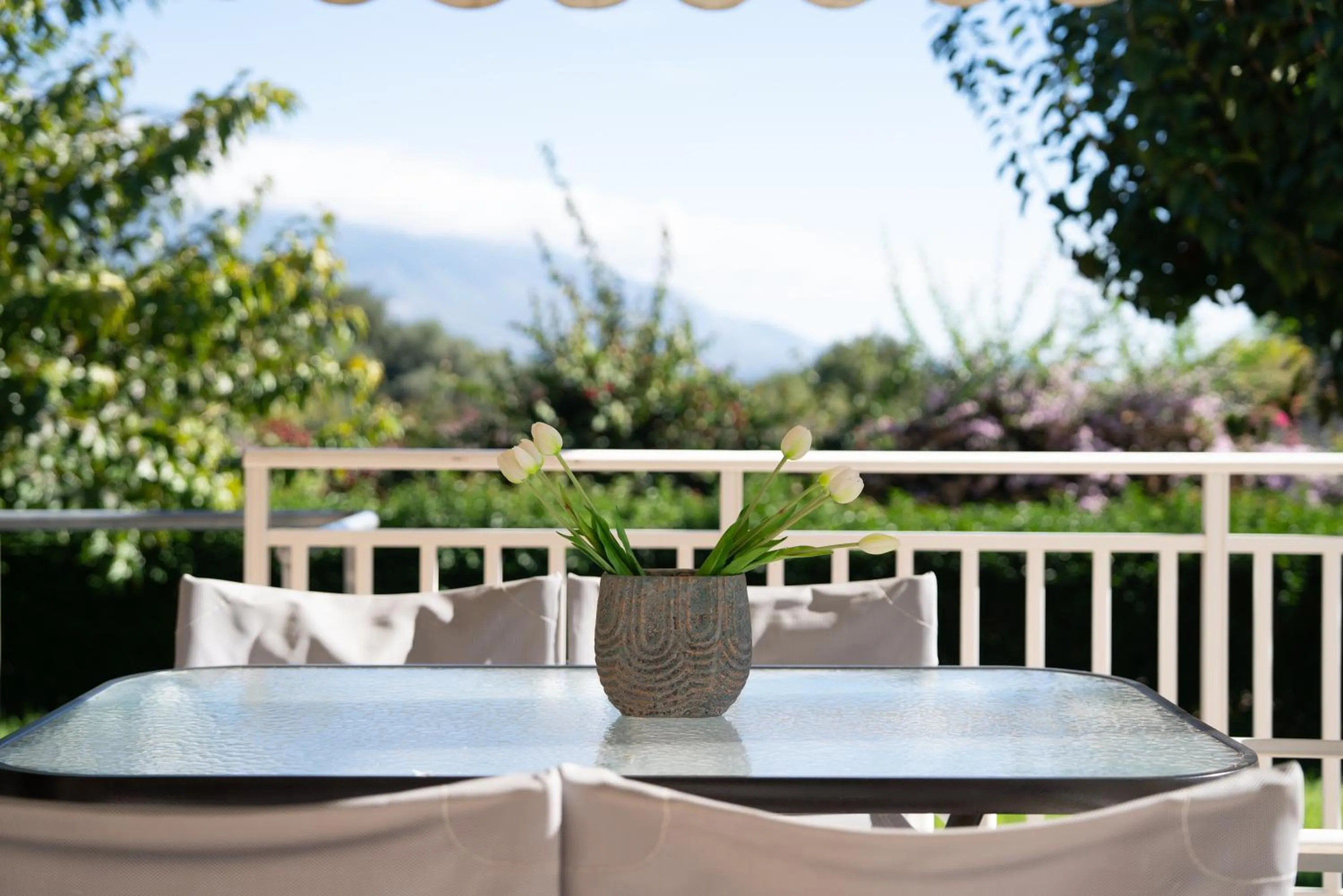 Balcony/Terrace in Residence Poseidon