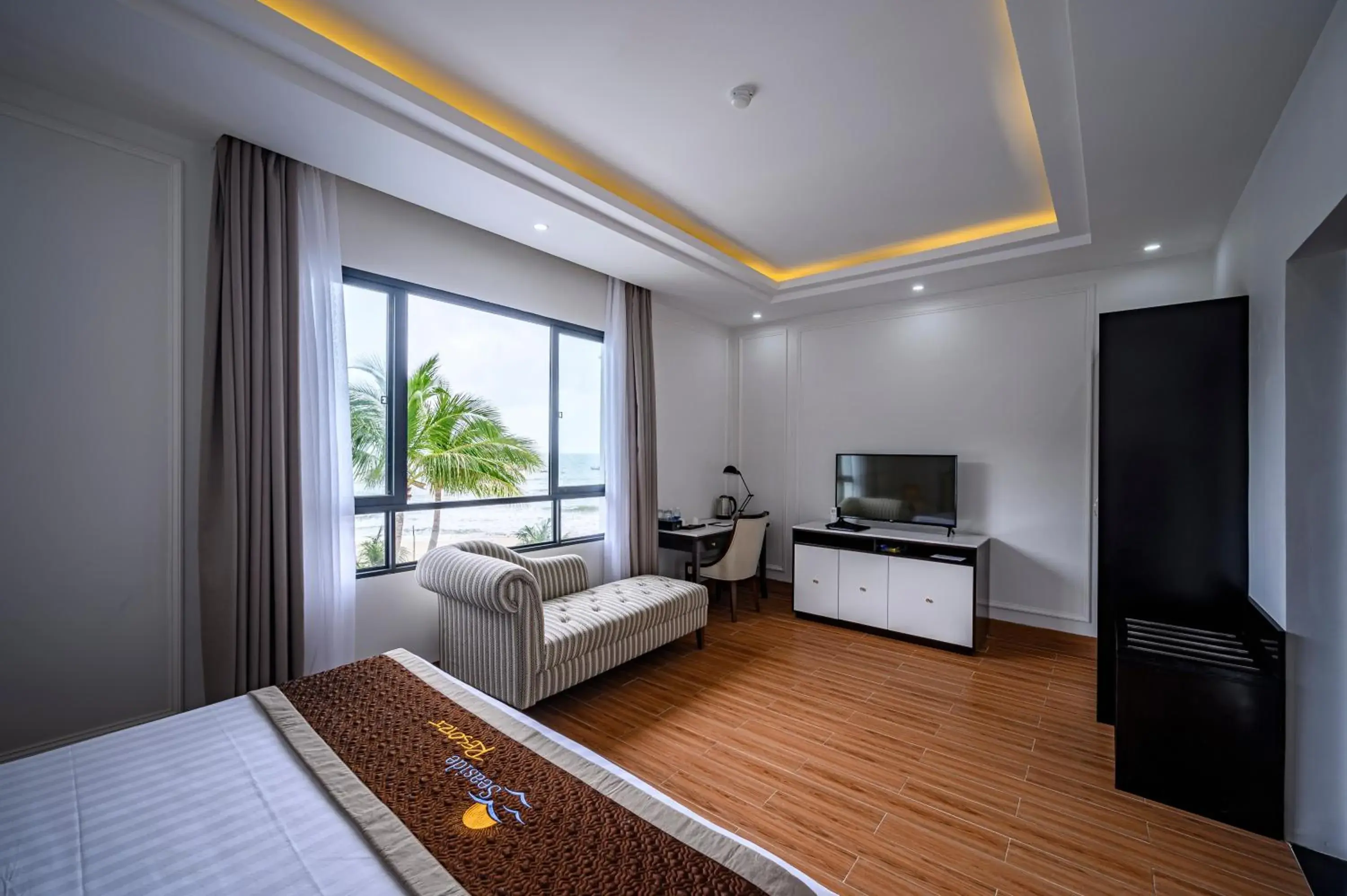 View (from property/room), Bed in Seaside Boutique Resort Quy Nhon View (from property/room), Bed in Seaside Boutique Resort Quy Nhon