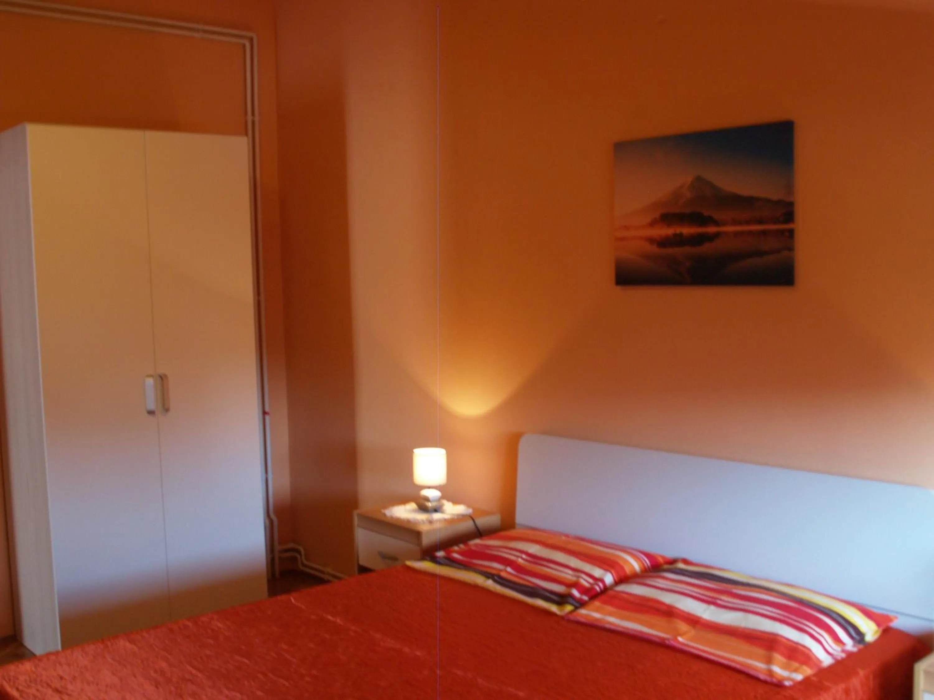 Bedroom, Bed in Apartments Frank