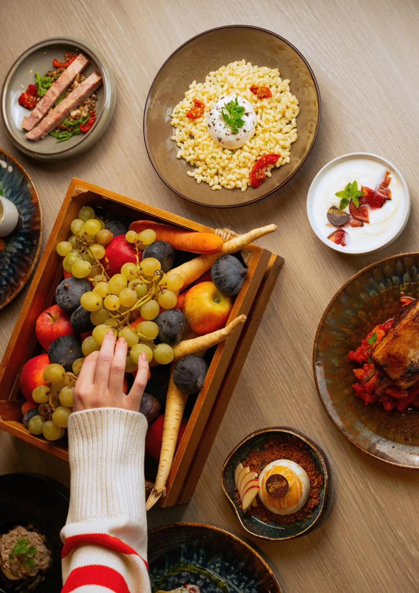 Restaurant/places to eat in Novotel Reims Tinqueux