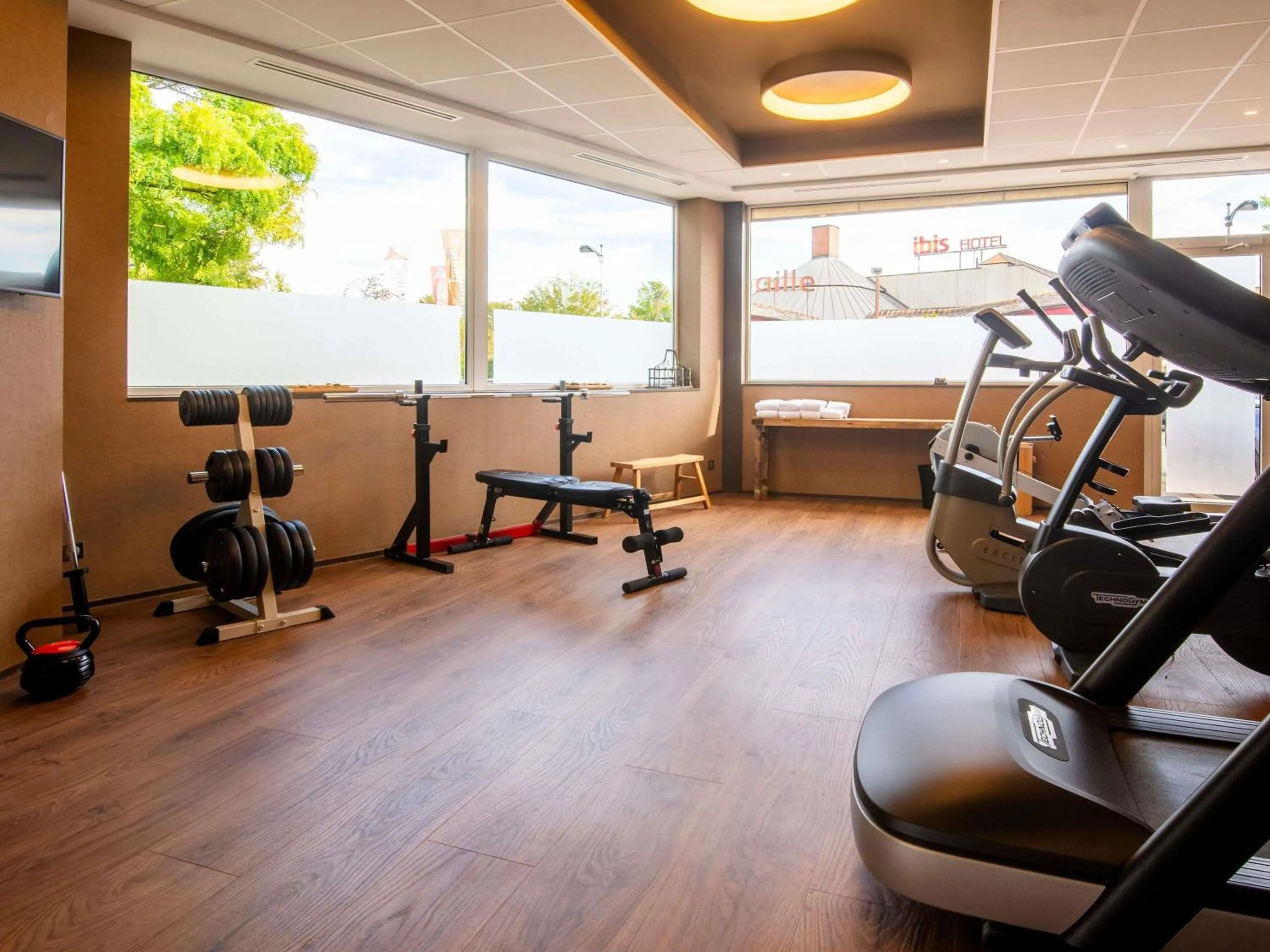 Fitness centre/facilities in Novotel Reims Tinqueux