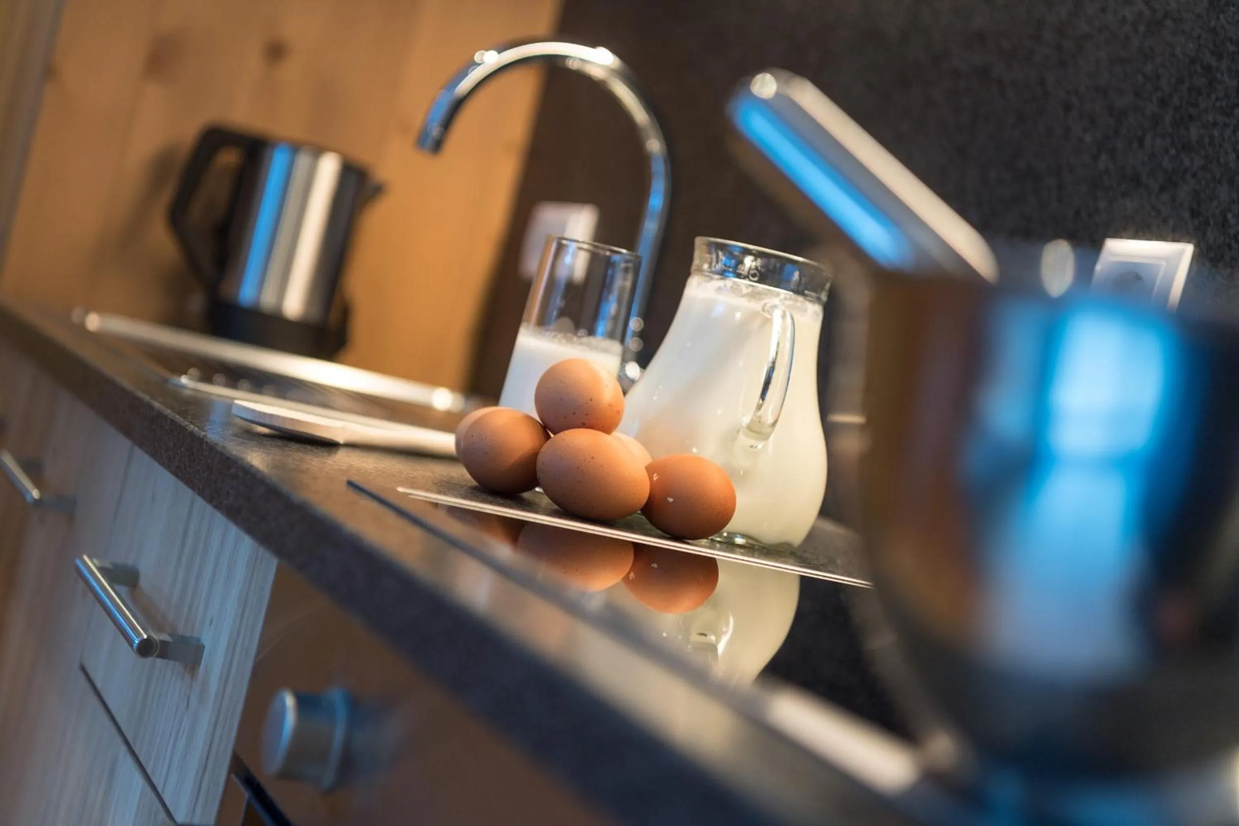 Kitchen or kitchenette in Unterkantiolerhof