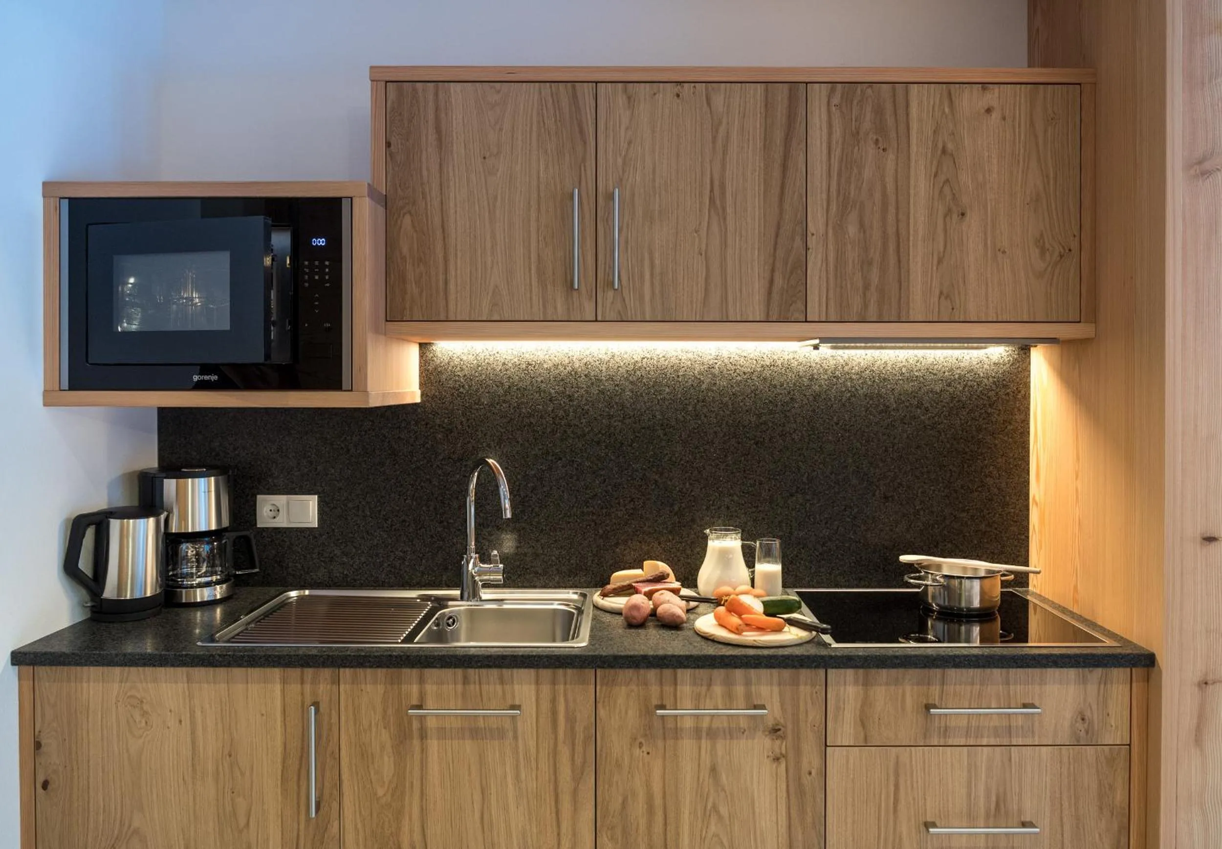 Kitchen or kitchenette in Unterkantiolerhof