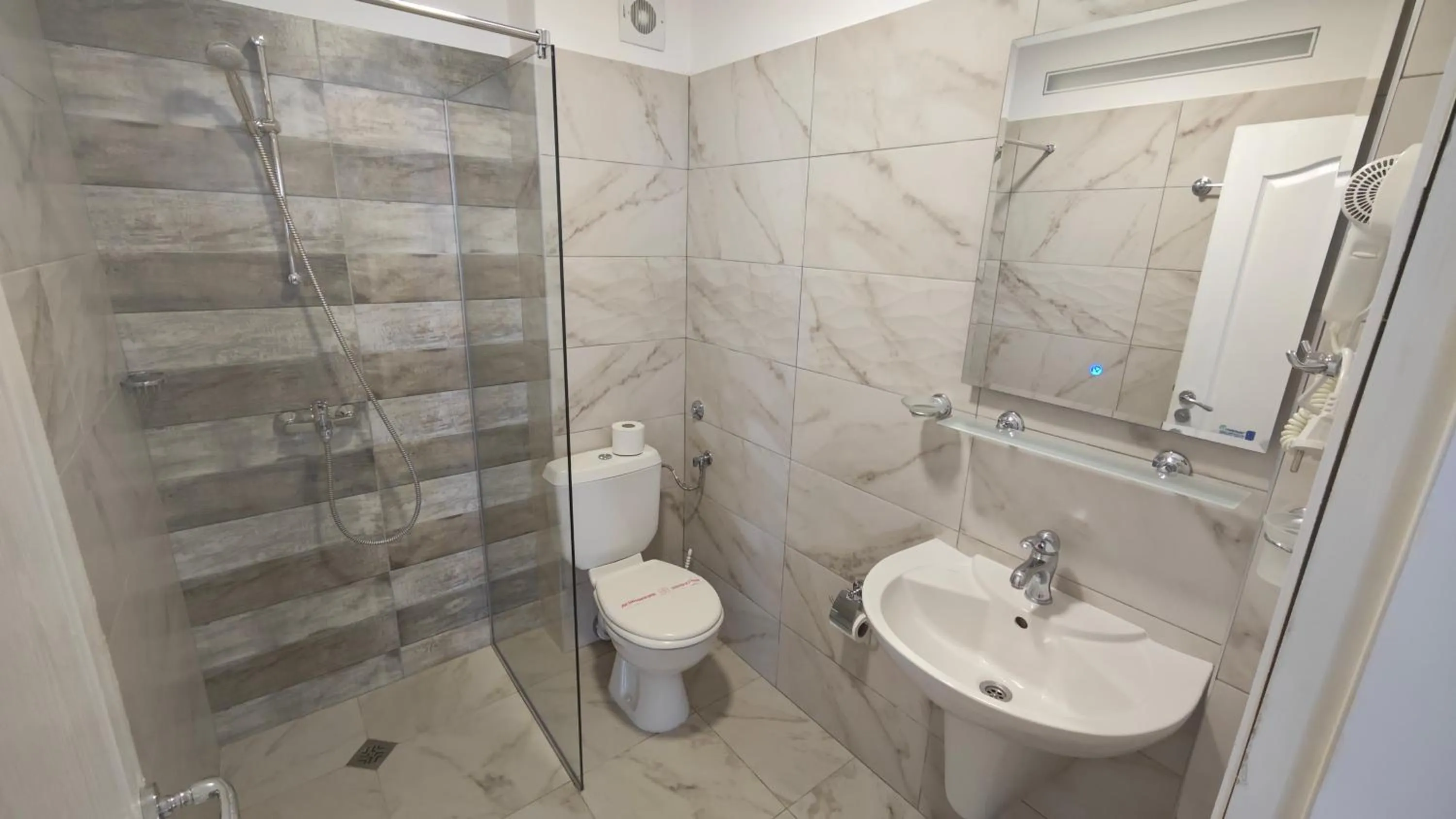 Toilet in Family Hotel Milev