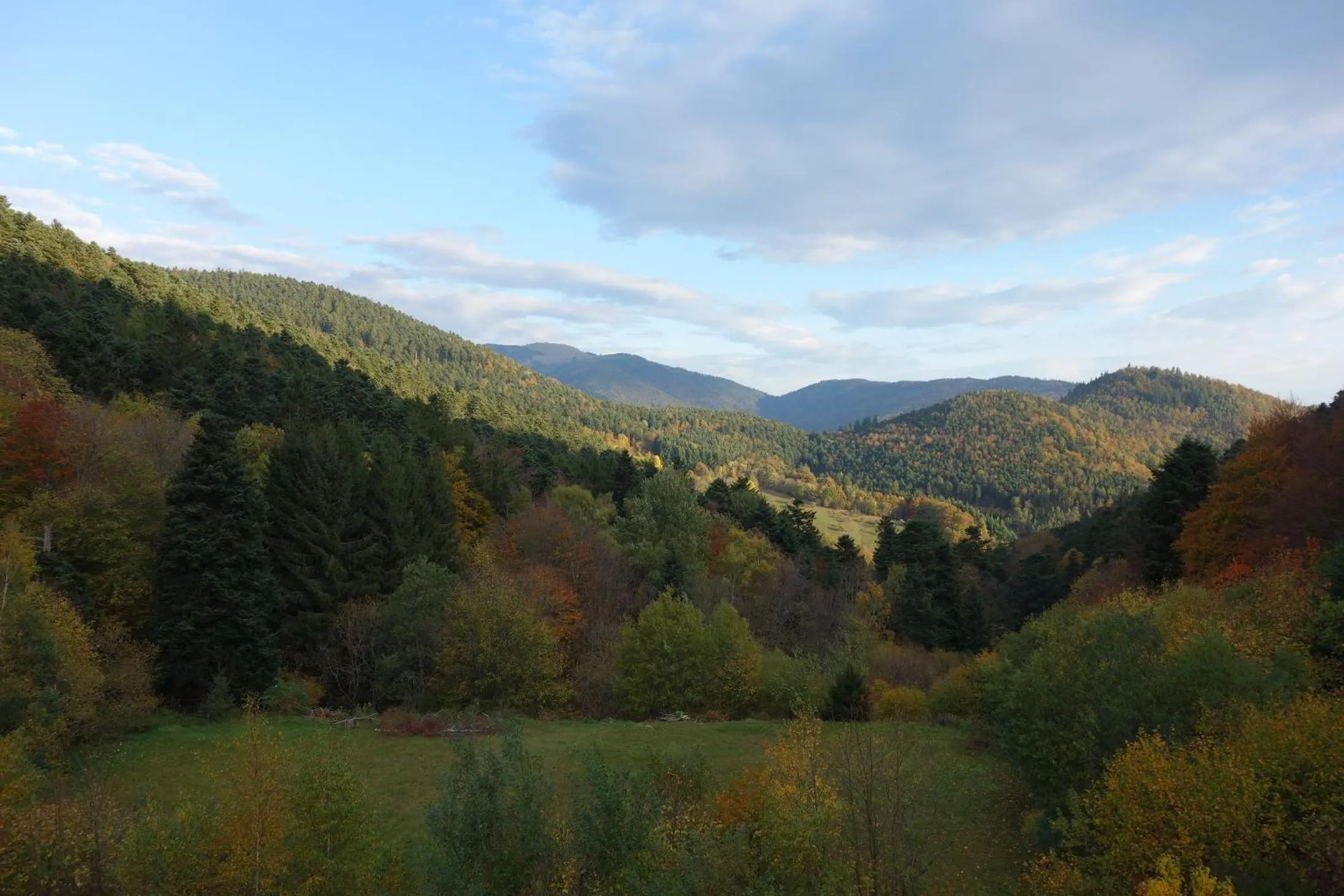 Mountain view in Hotel-Spa & Restaurant Logis Domaine Langmatt