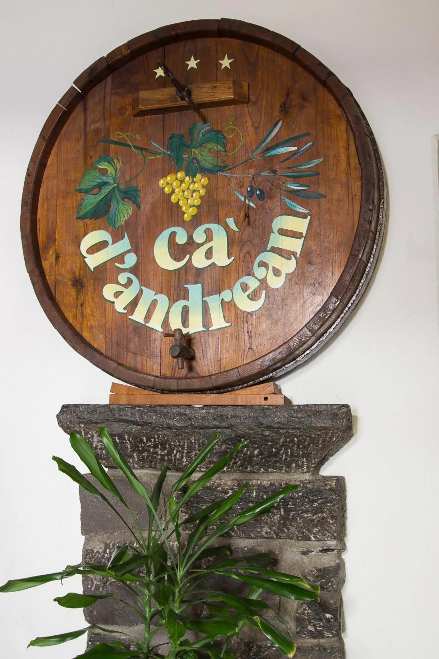 Logo/Certificate/Sign in Ca' D'Andrean