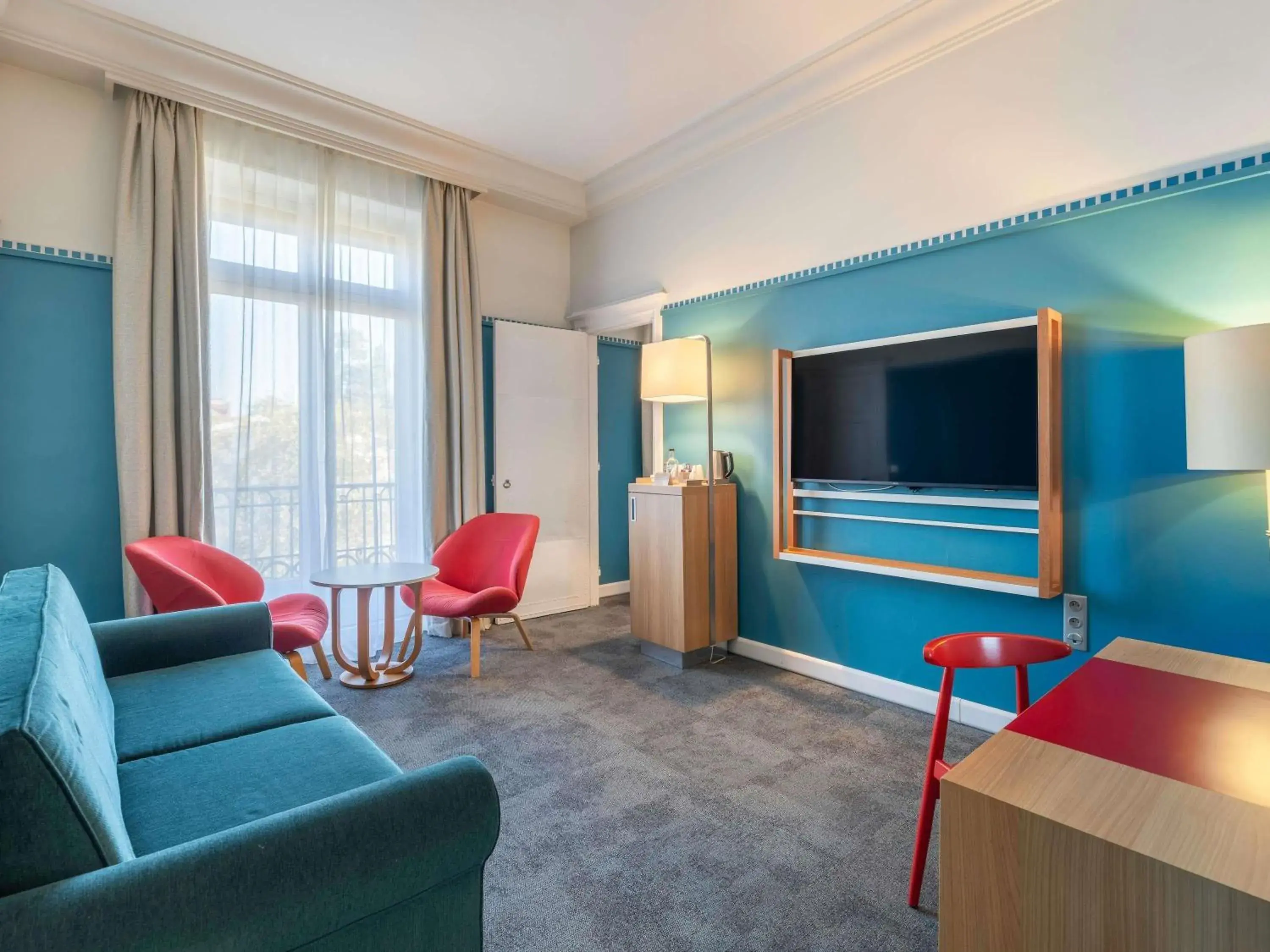 Bedroom in Mercure Lyon Centre Château Perrache Bedroom in Mercure Lyon Centre Château Perrache