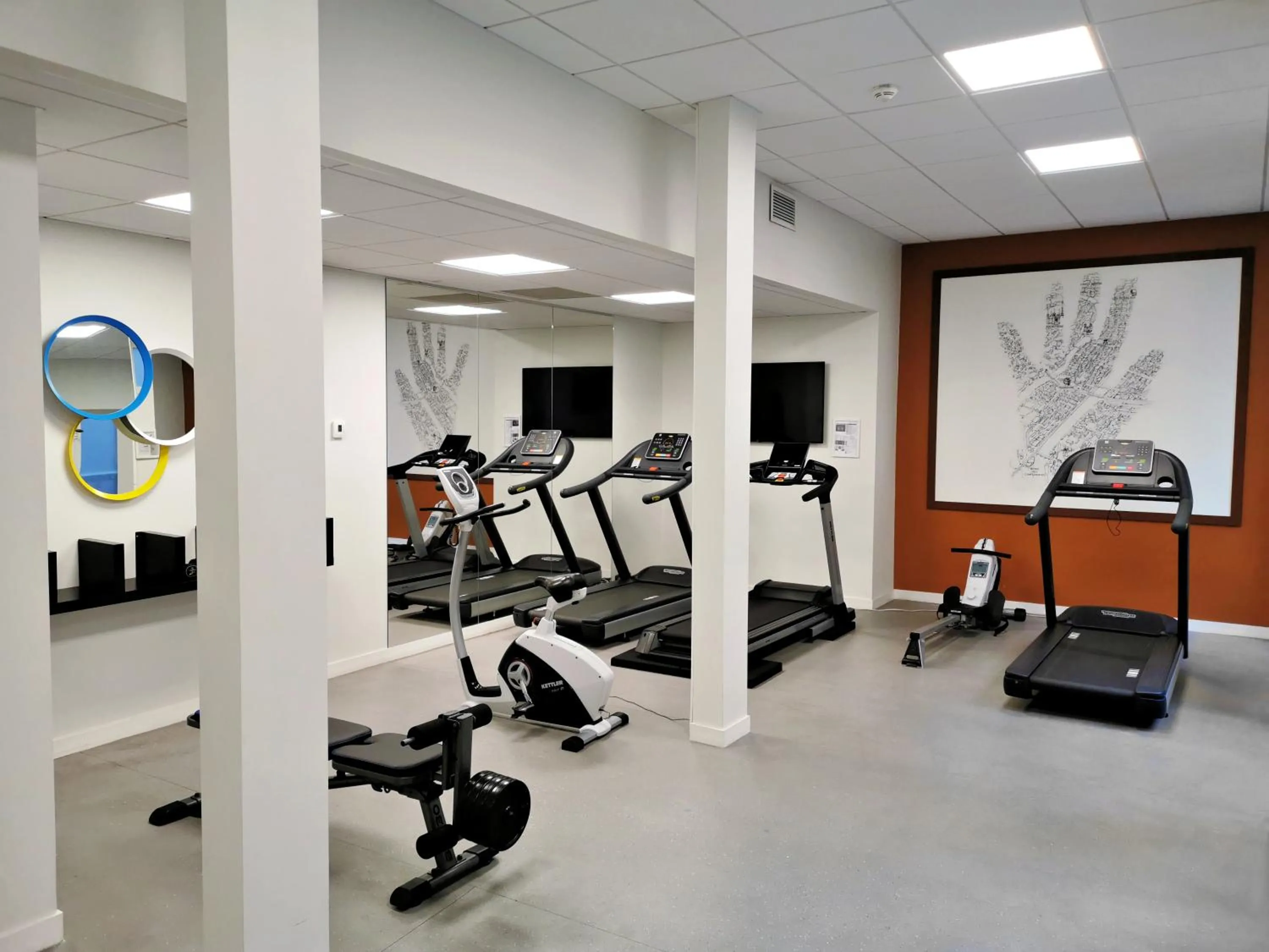Fitness centre/facilities in Mercure Lyon Centre Château Perrache