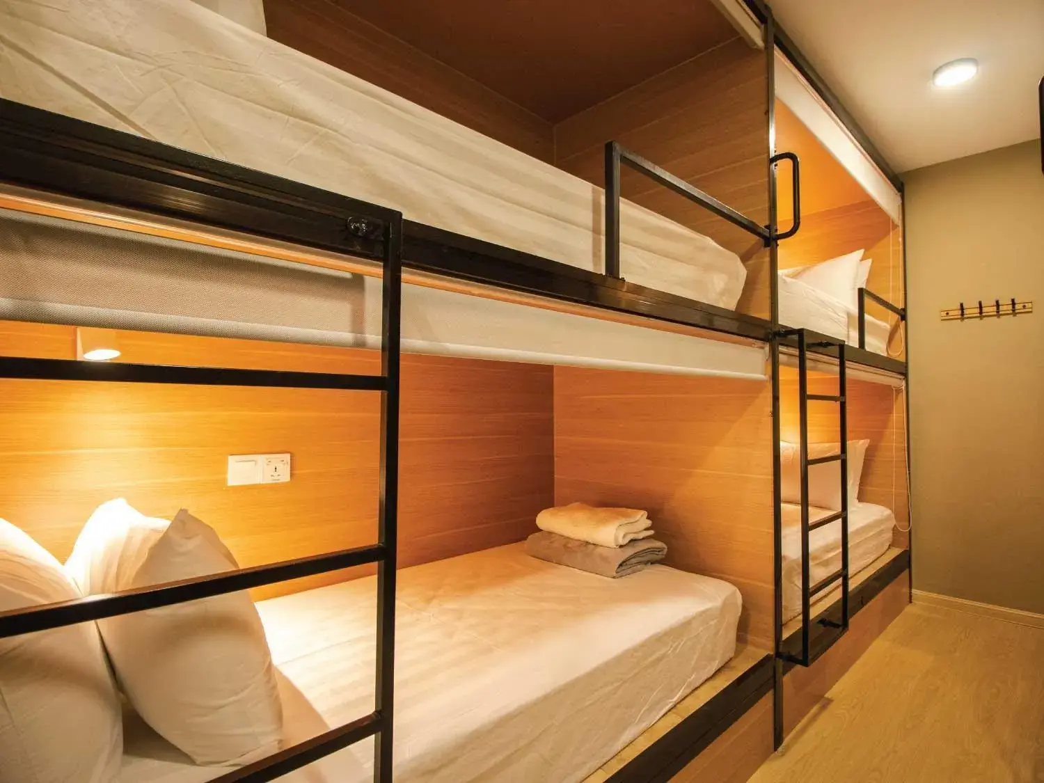 Bed in Hexa Hotel & Backpackers Capsules Bukit Bintang Bed in Hexa Hotel & Backpackers Capsules Bukit Bintang