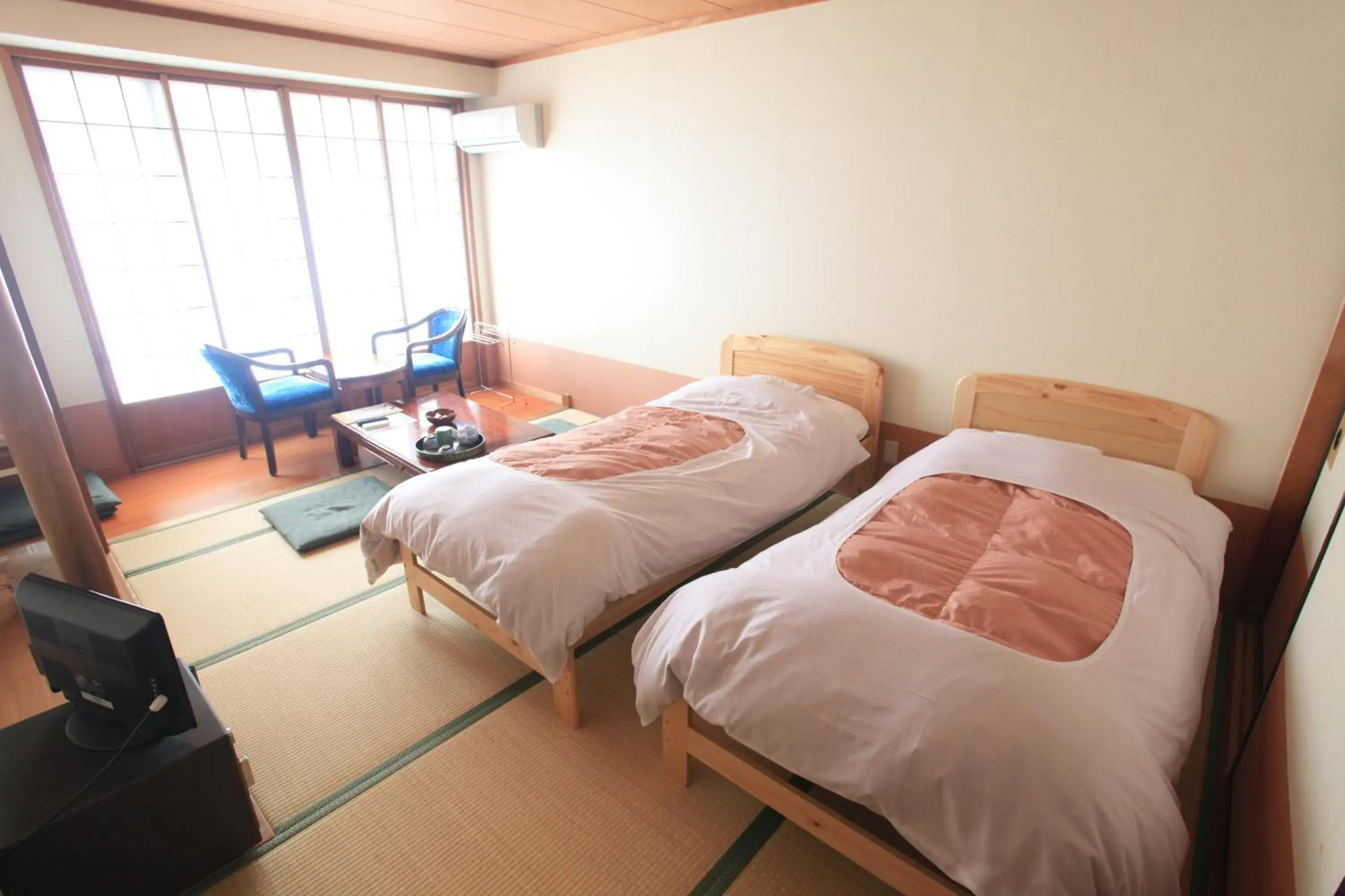 Bed in Hotel New Ohruri Bed in Hotel New Ohruri