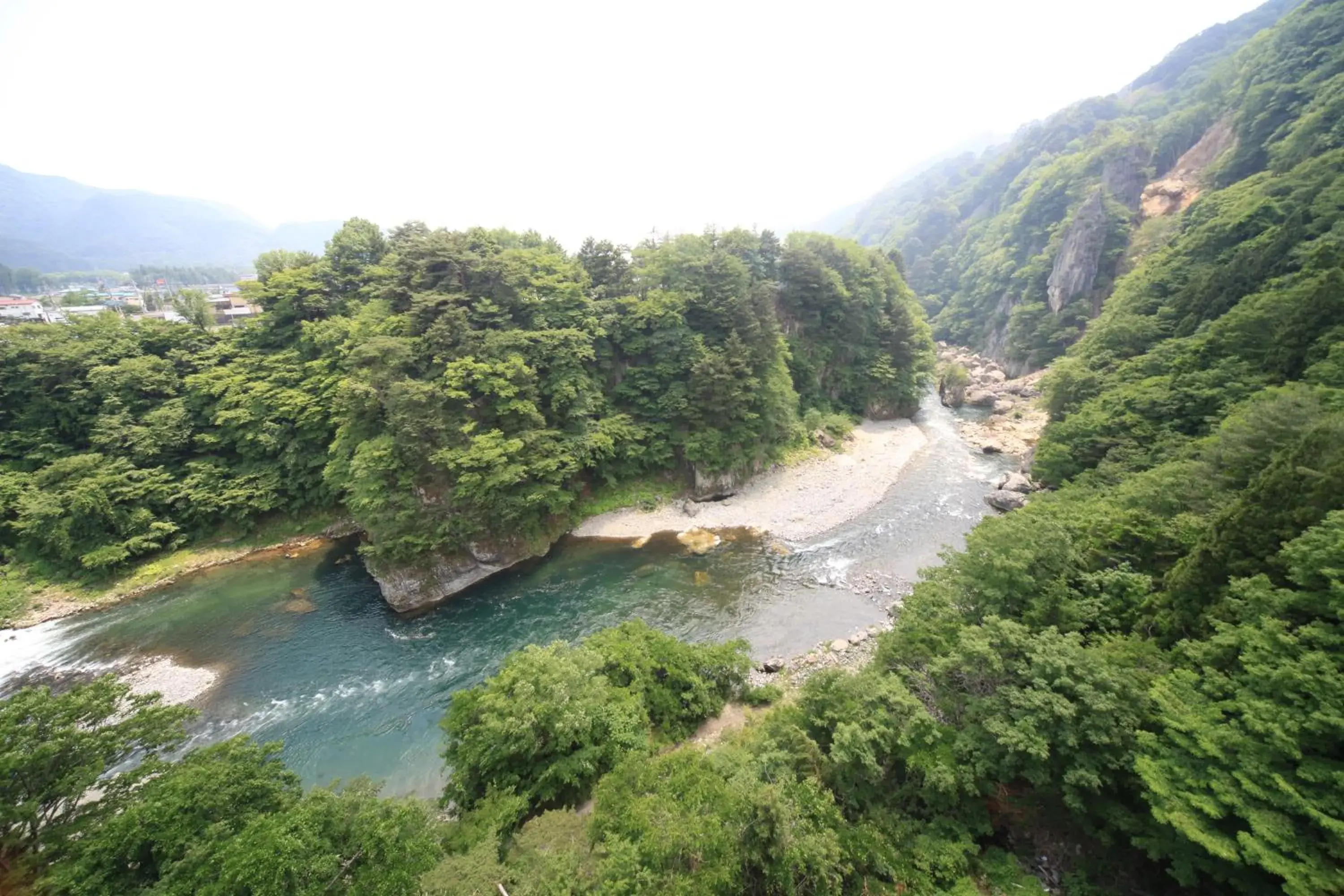 River view in Hotel New Ohruri River view in Hotel New Ohruri