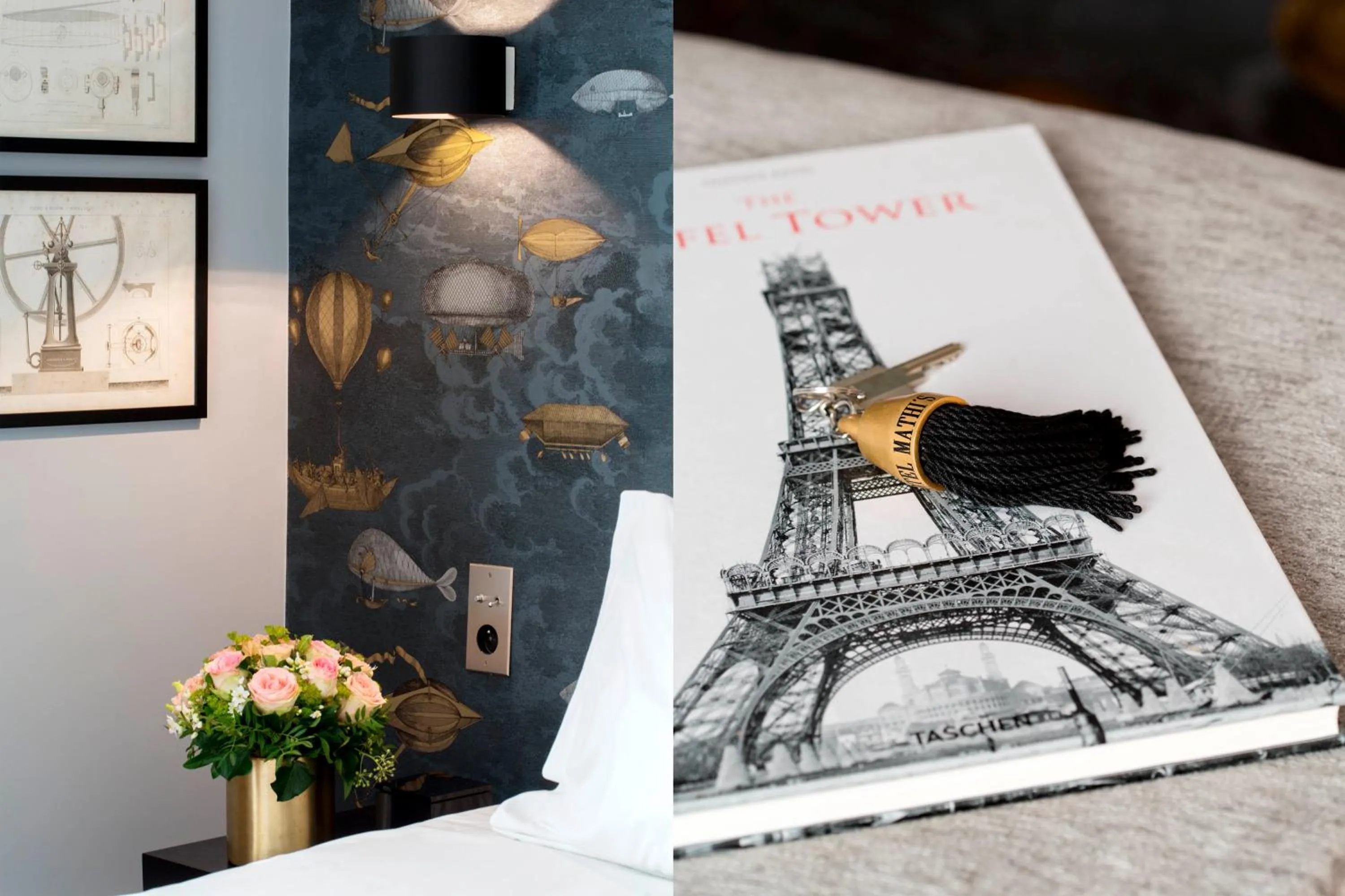 Decorative detail in Hôtel Mathis Elysées