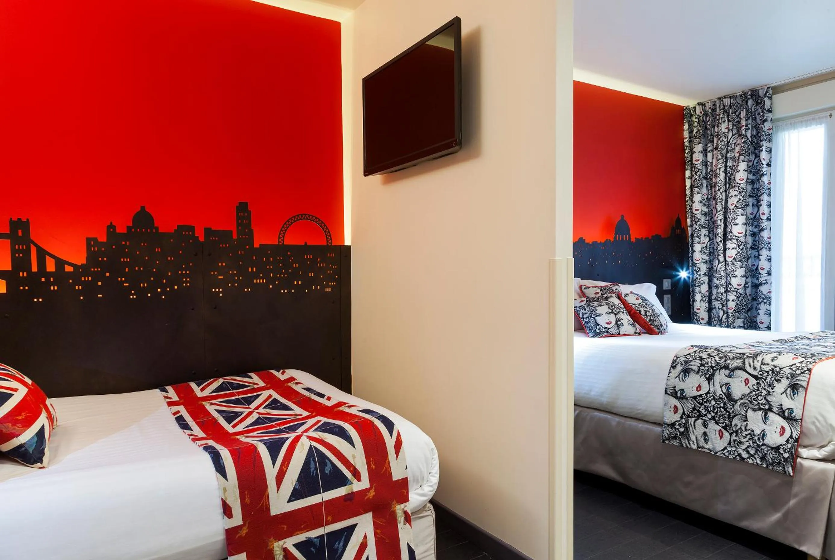 Bedroom, Bed in Hôtel Aurore Paris Gare de Lyon