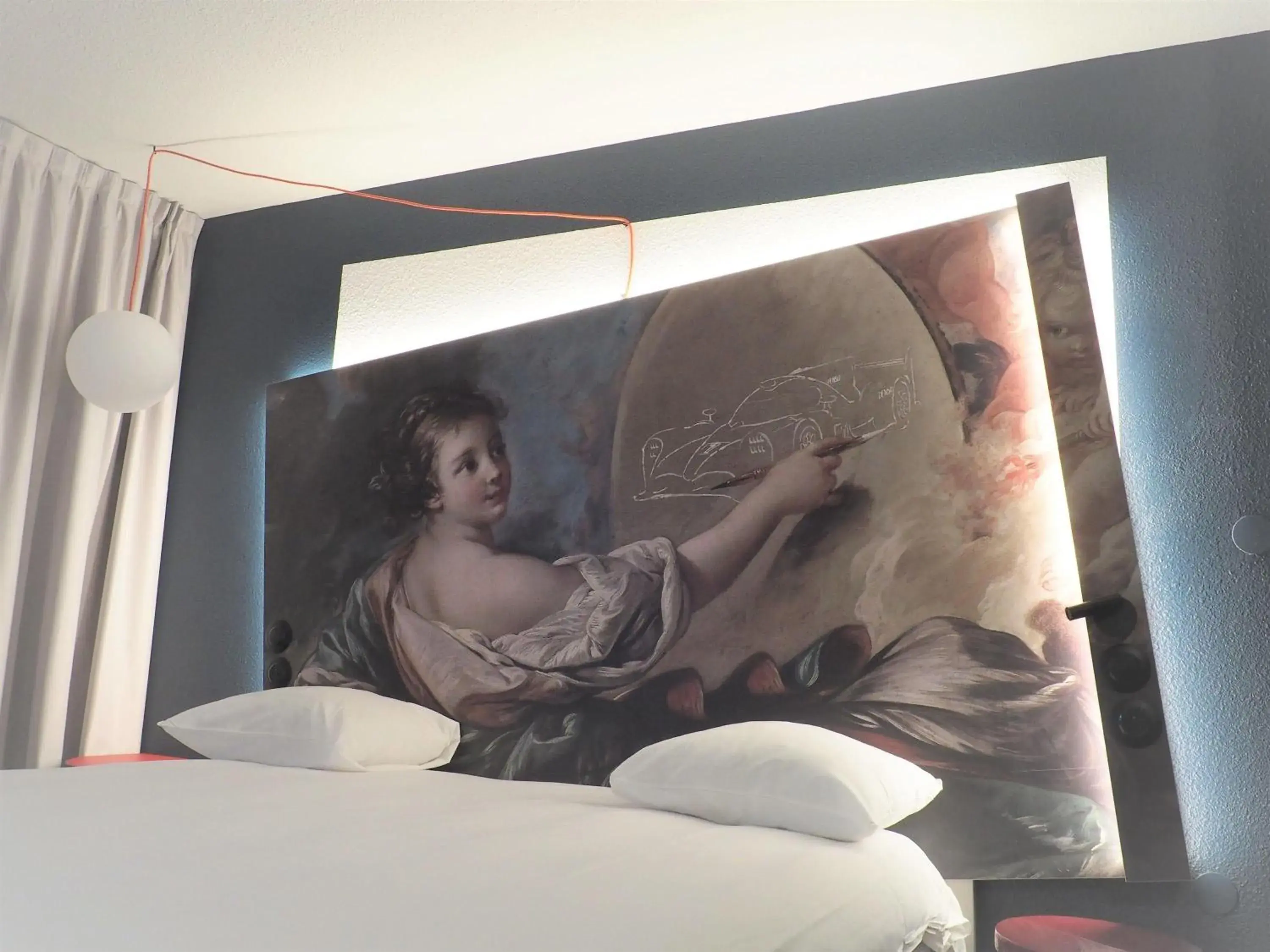 Bedroom in ibis Styles Le Mans Gare Sud Bedroom in ibis Styles Le Mans Gare Sud