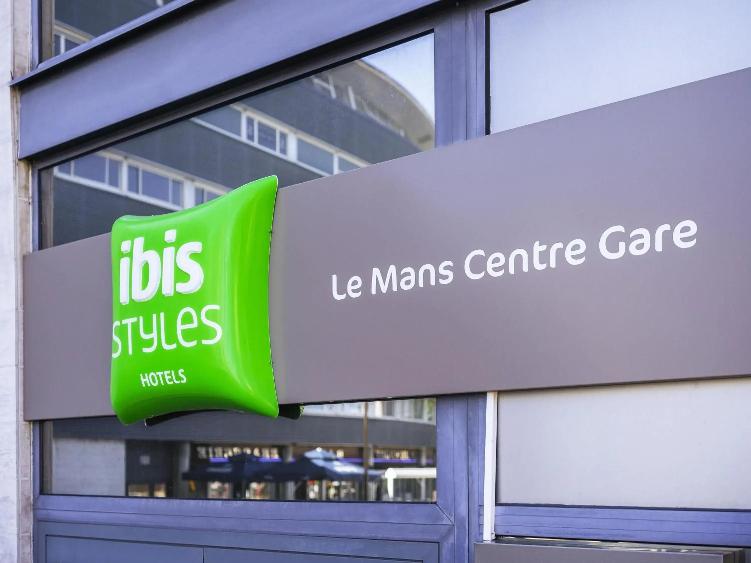 Property building in ibis Styles Le Mans Gare Sud Property building in ibis Styles Le Mans Gare Sud