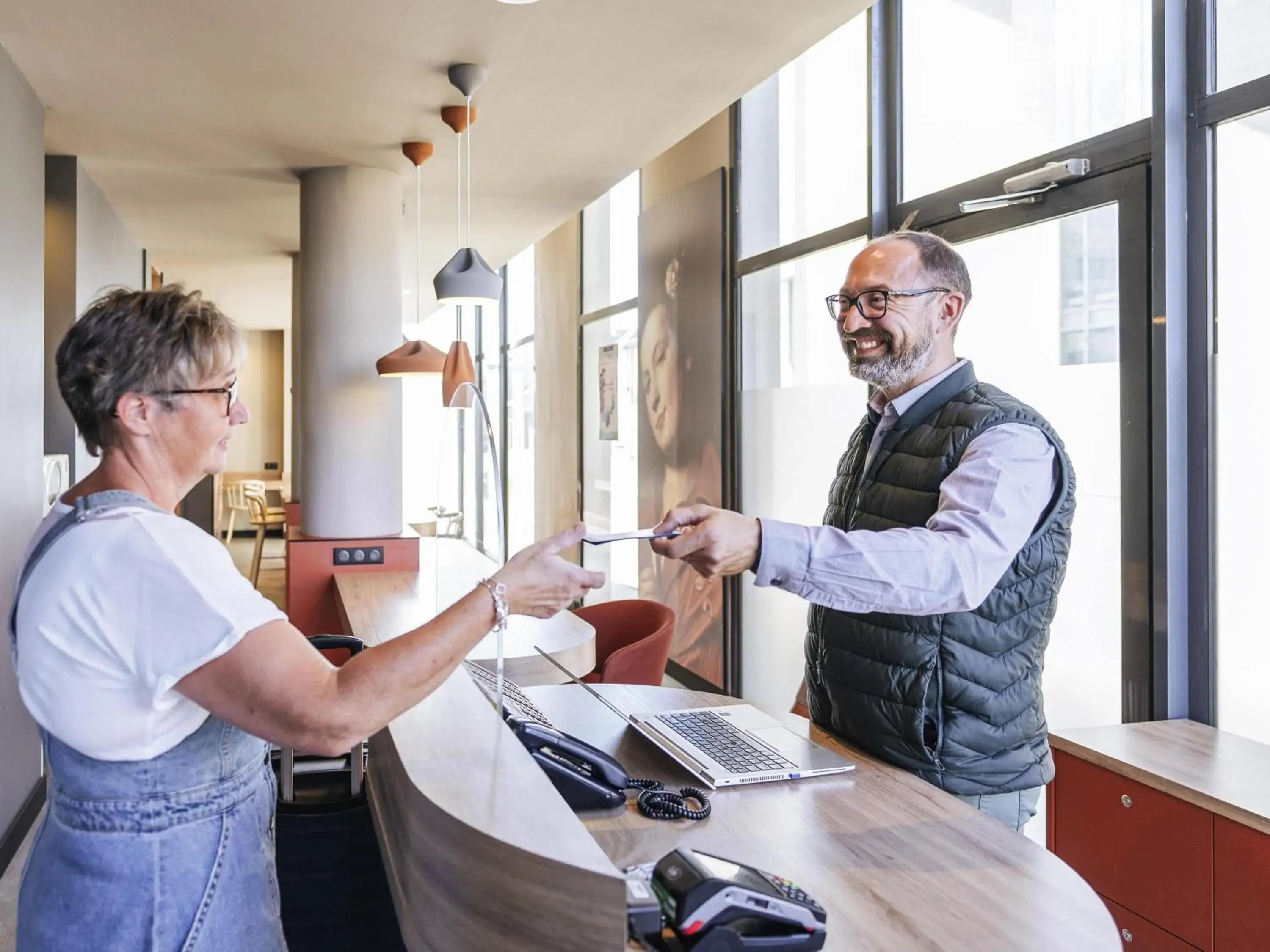 Property building in ibis Styles Le Mans Gare Sud Property building in ibis Styles Le Mans Gare Sud