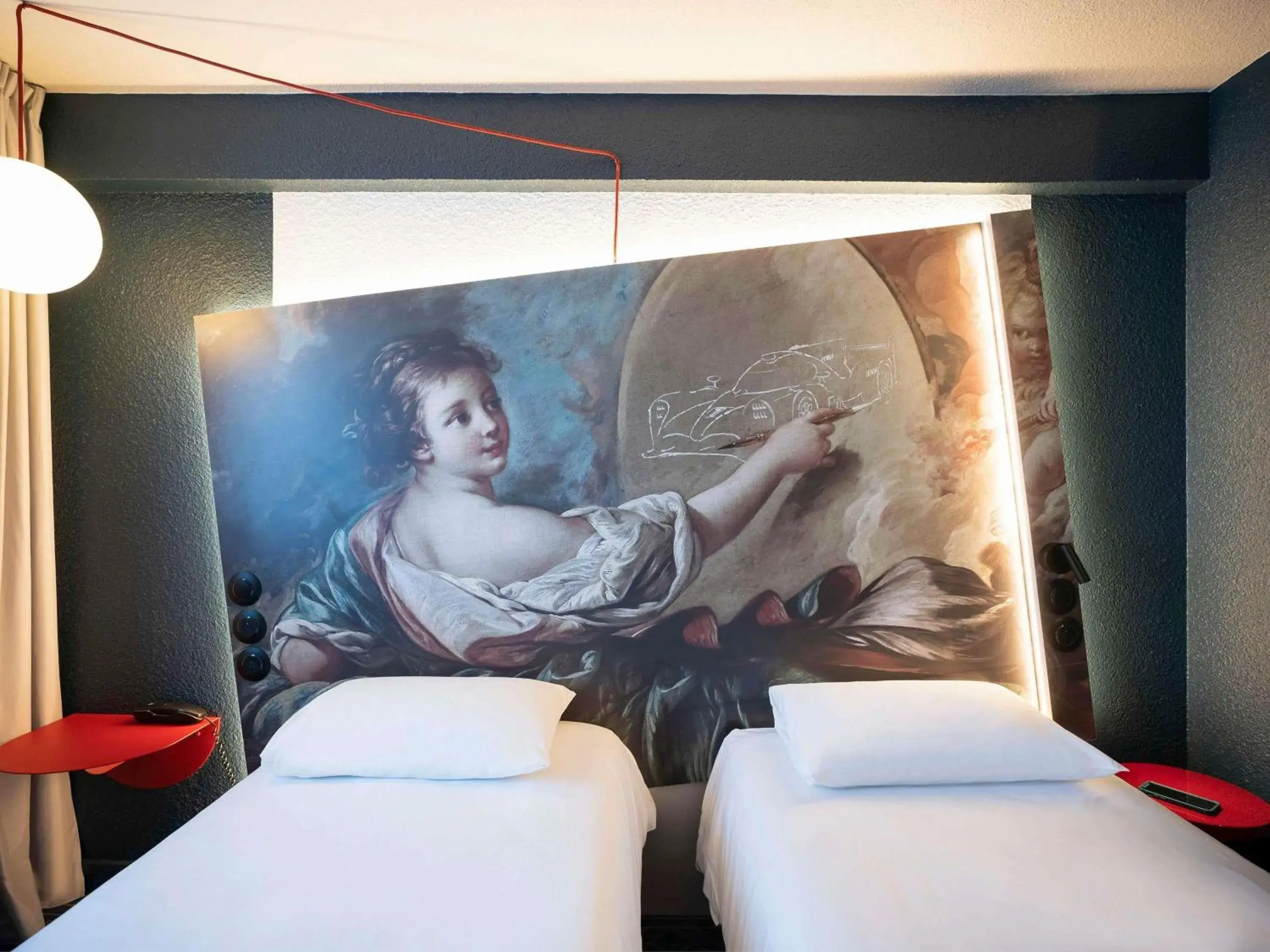 Bedroom, Bed in ibis Styles Le Mans Gare Sud Bedroom, Bed in ibis Styles Le Mans Gare Sud