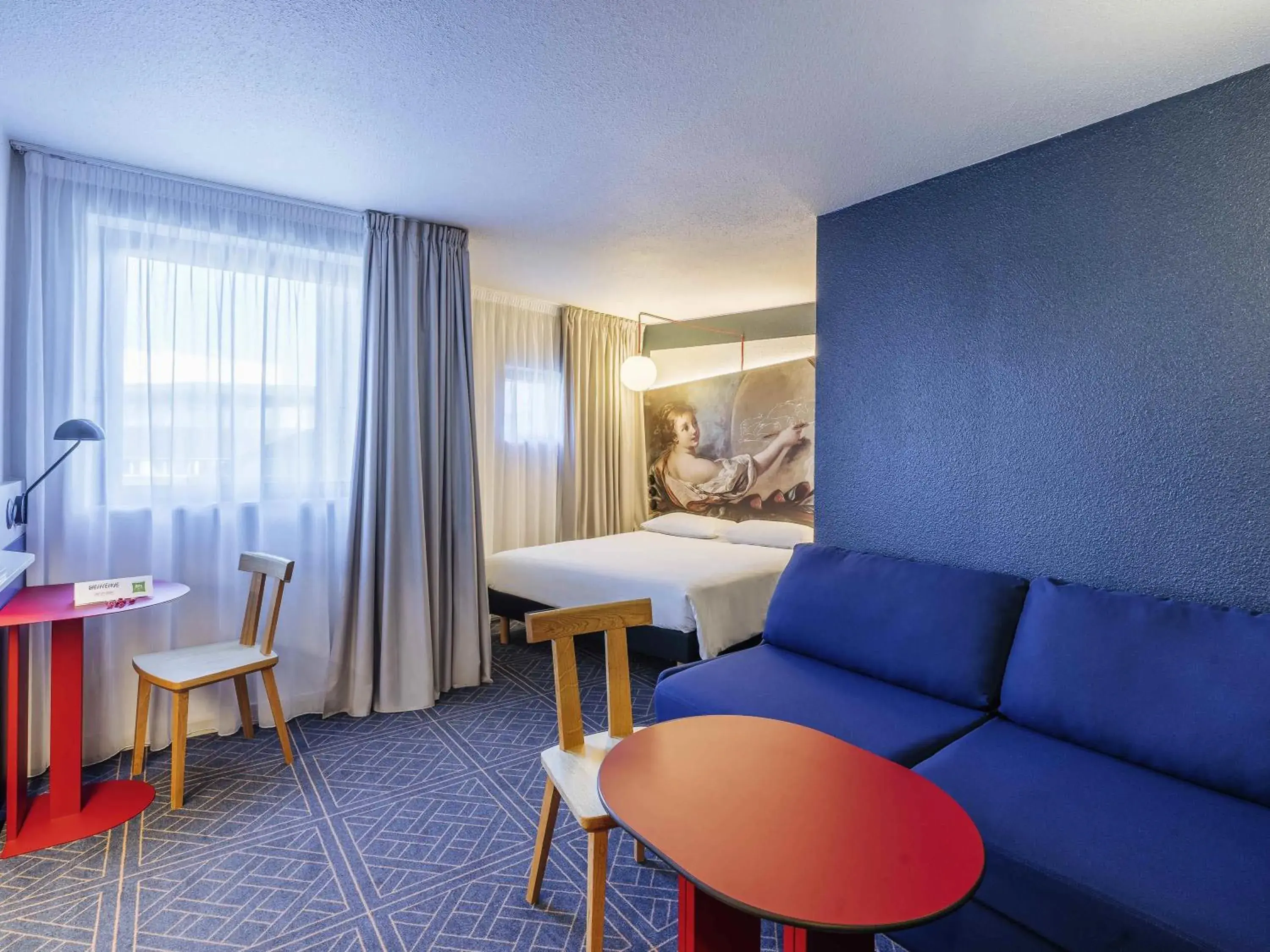 Bedroom in ibis Styles Le Mans Gare Sud Bedroom in ibis Styles Le Mans Gare Sud