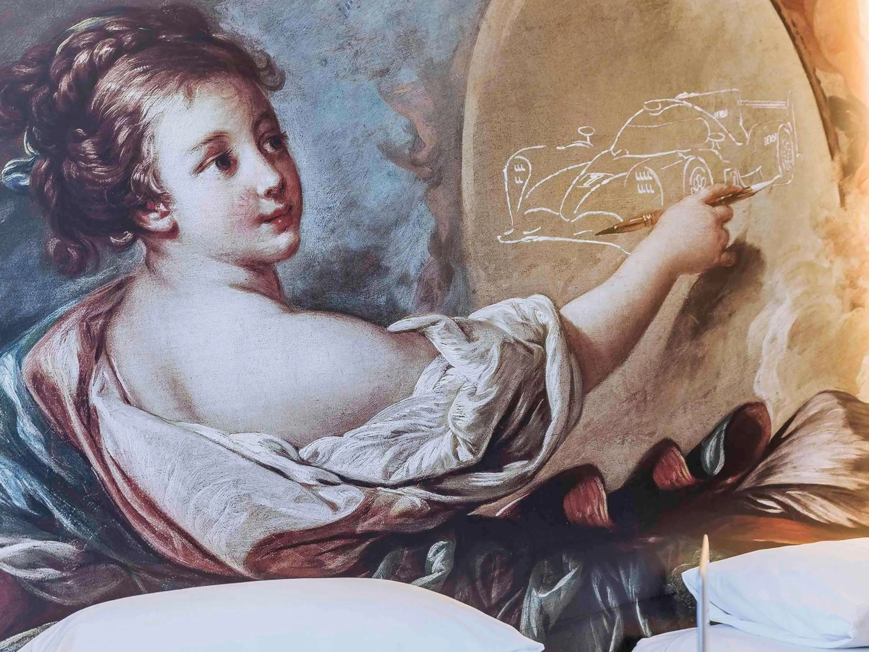 Bedroom in ibis Styles Le Mans Gare Sud