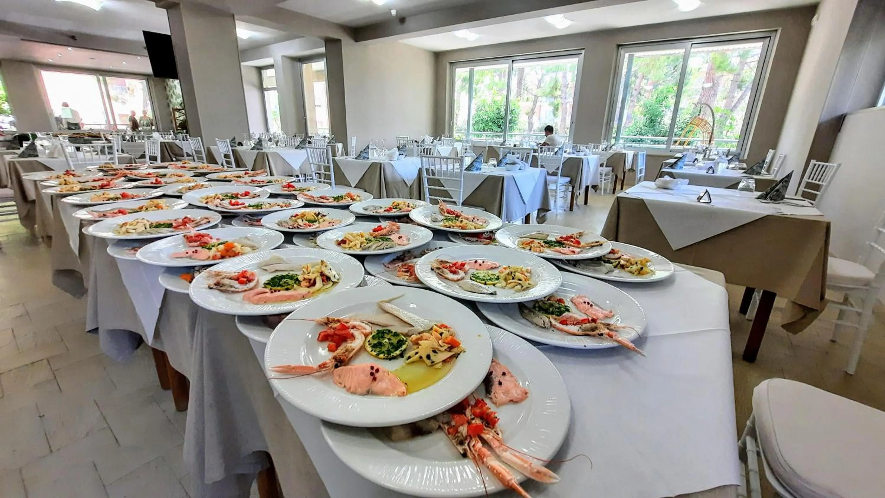 Restaurant/places to eat in Hotel Pineta