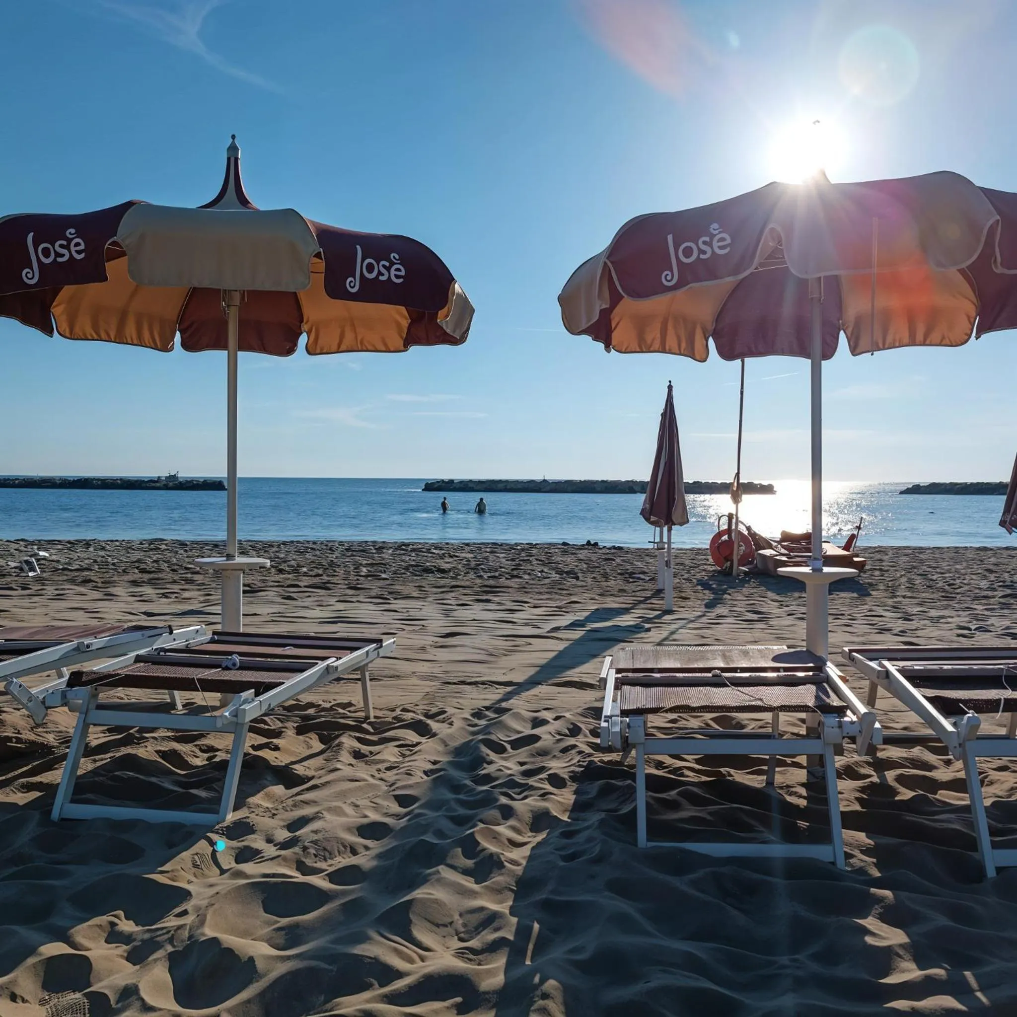 Beach in Hotel Pineta