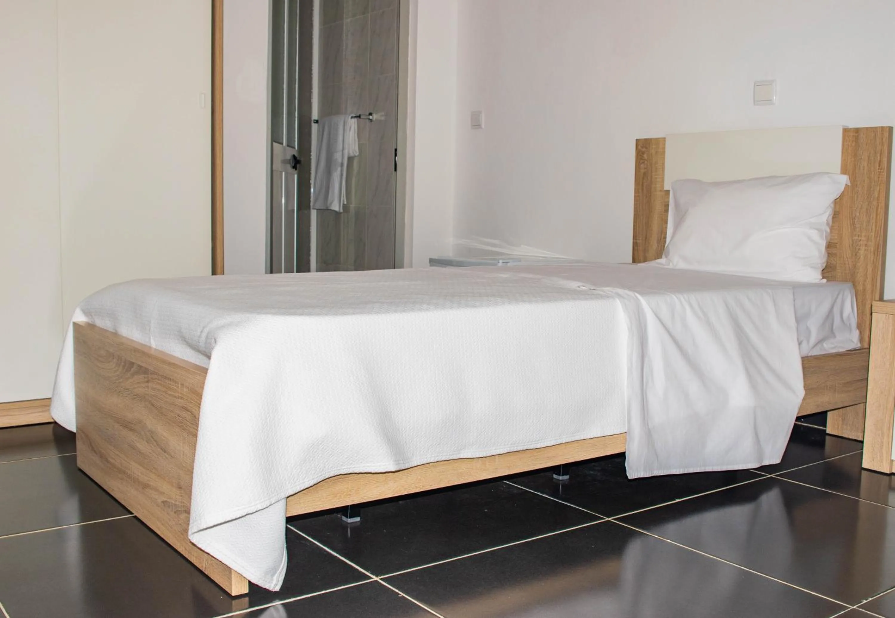 Bed in Hotel Vitoria