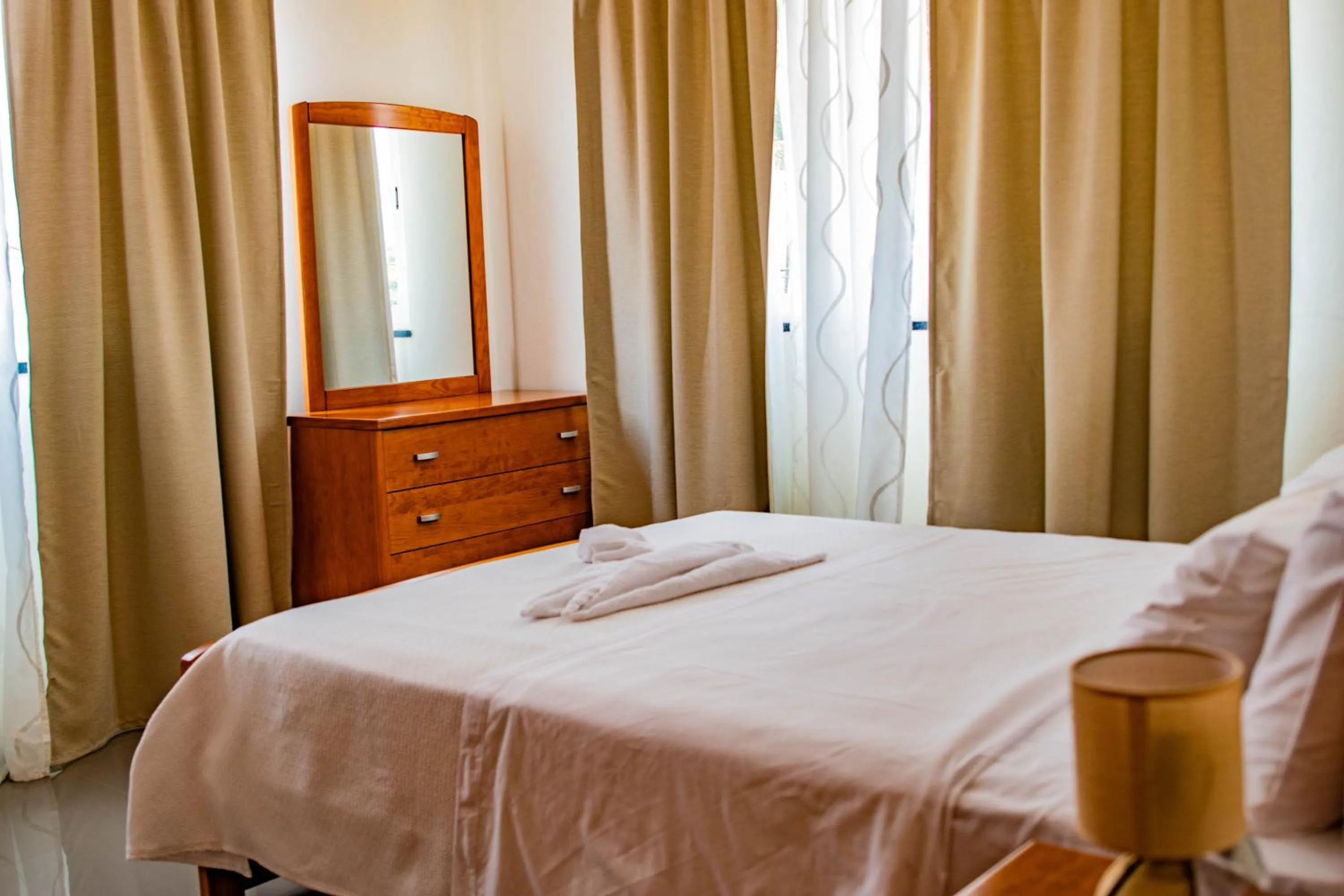 Bed in Hotel Vitoria