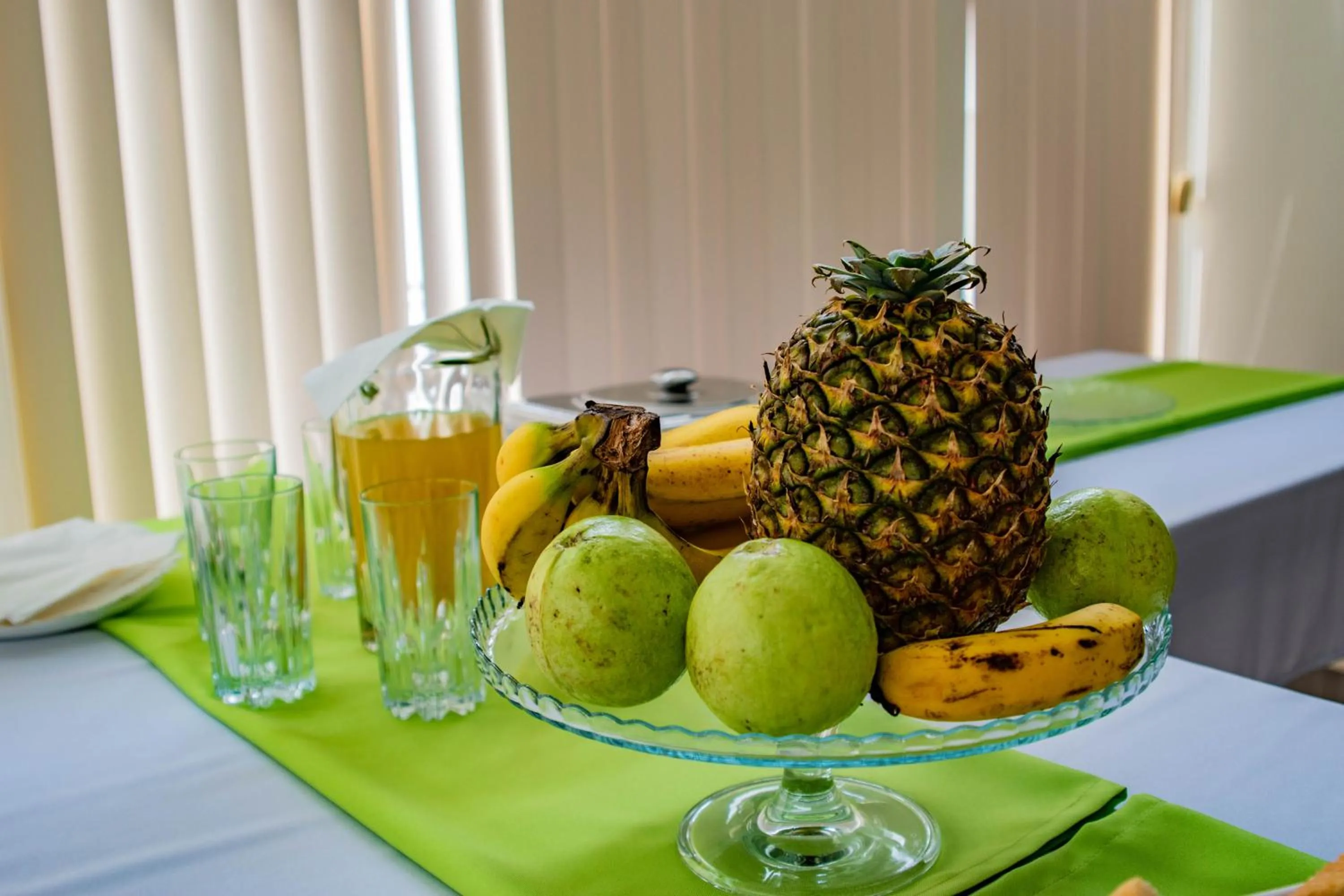 Continental breakfast in Hotel Vitoria
