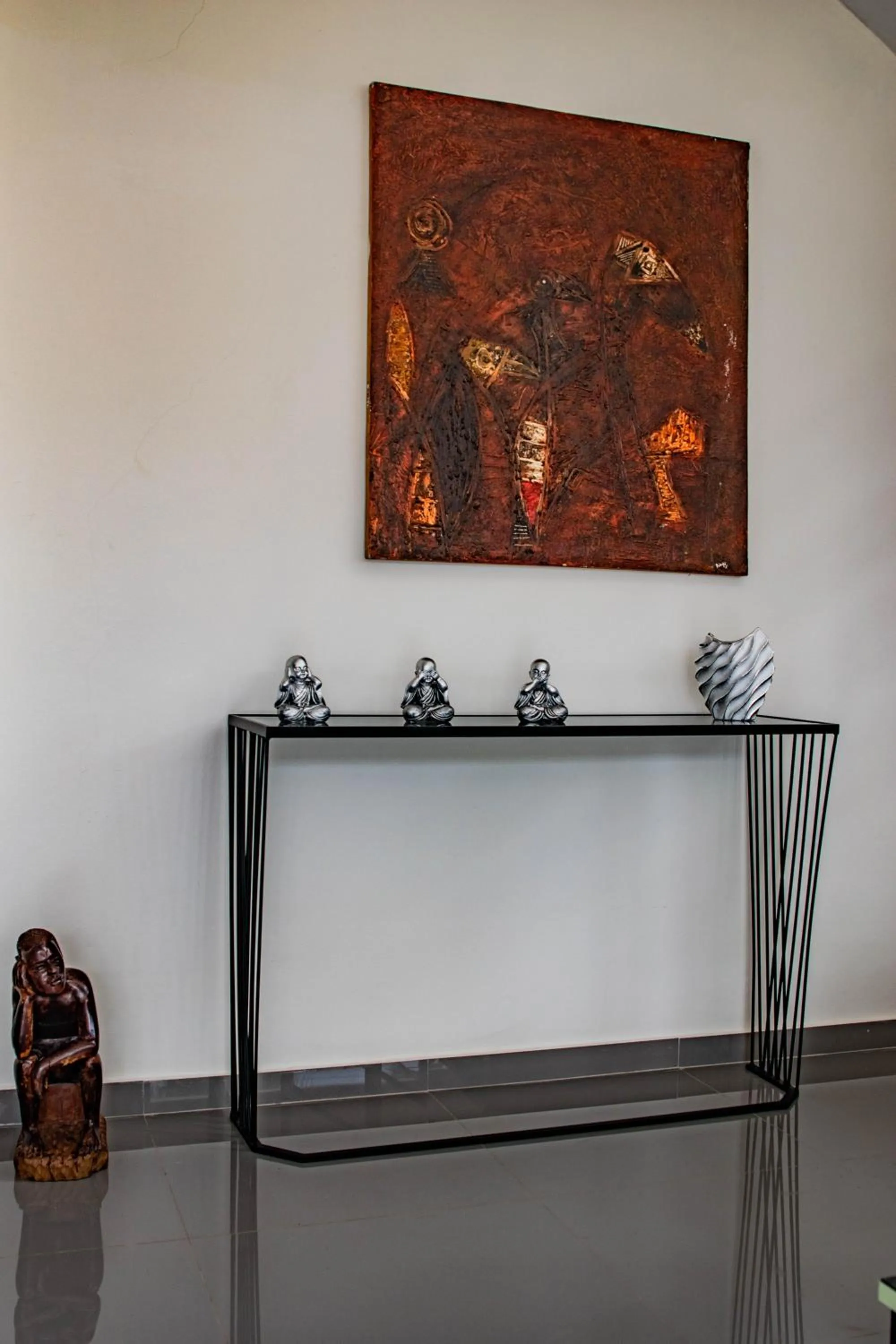 Lobby or reception in Hotel Vitoria