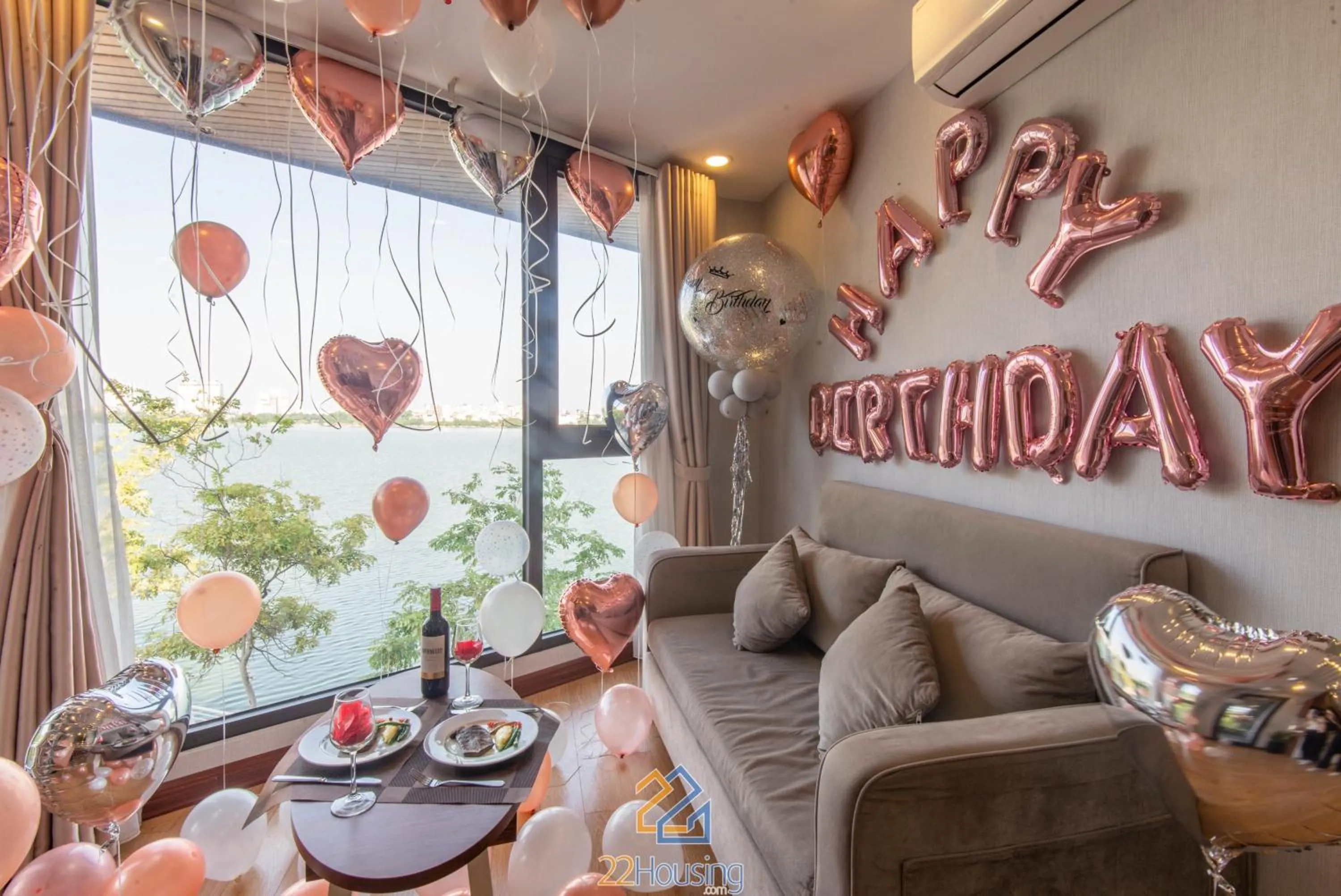 Living room in 22Land Moon West Lake